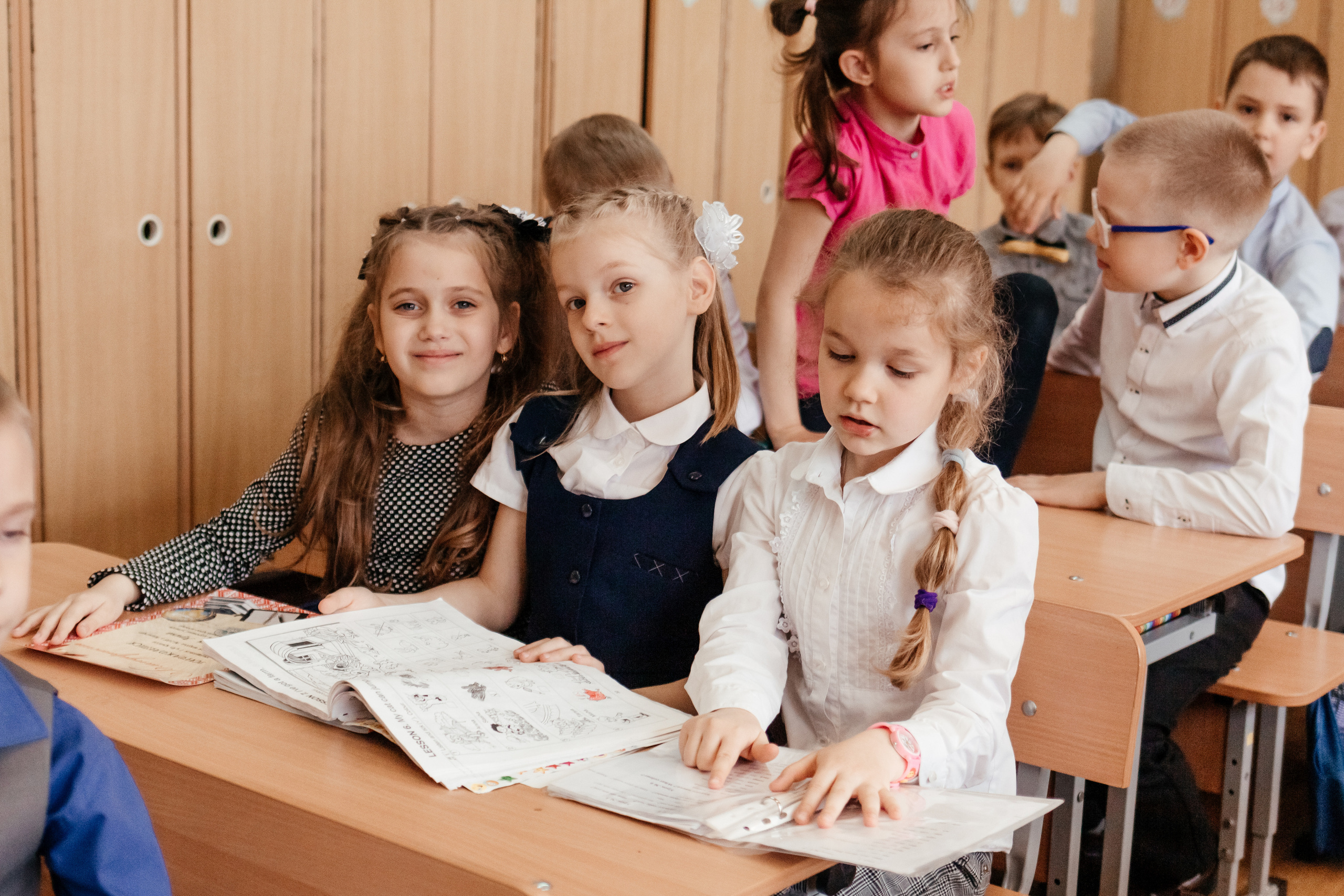 Школьные дни. Семейный фотограф в Минске Приболовец Светлана