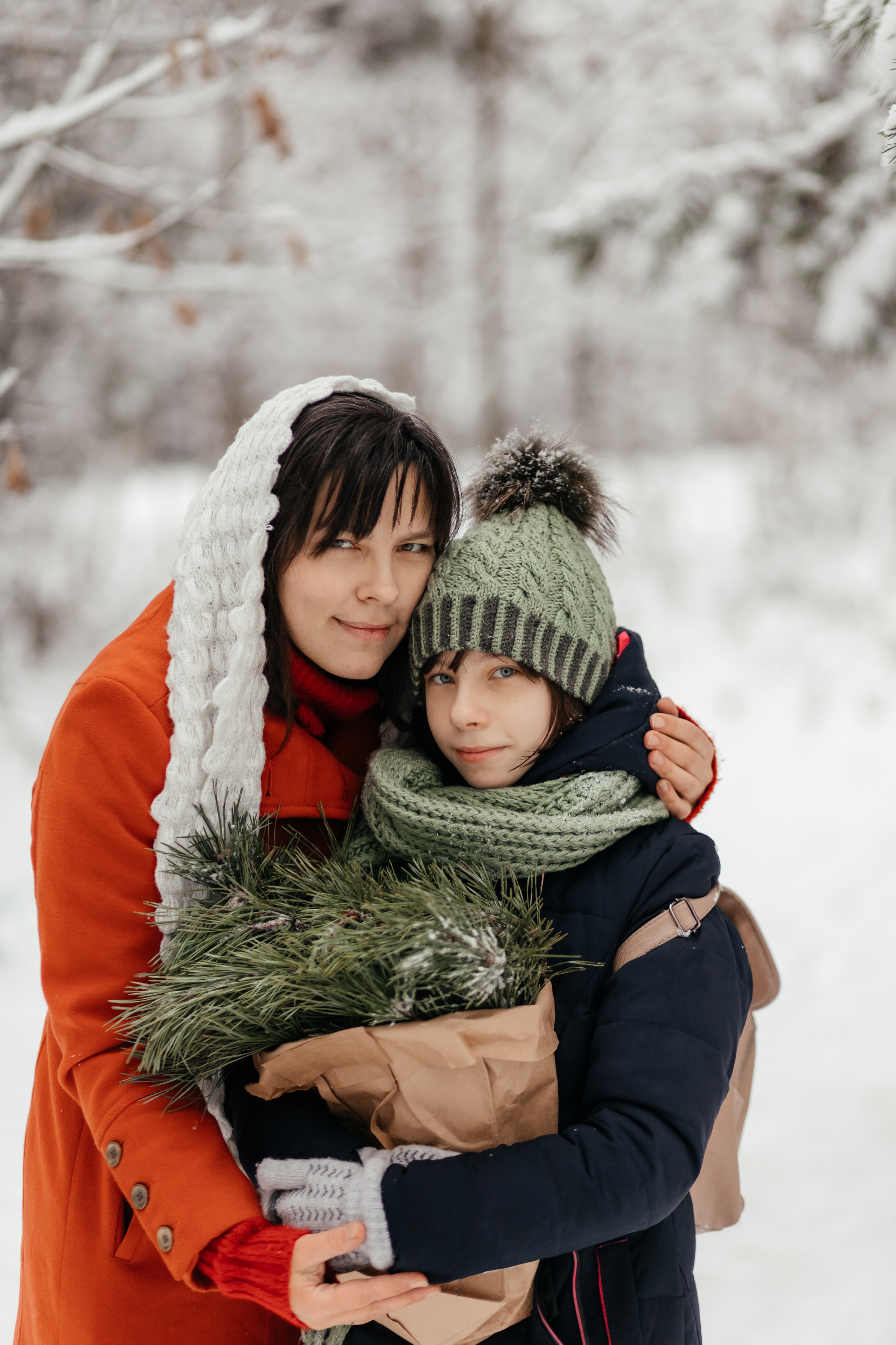 Лес. Сестрички. Семейный фотограф в Минске Приболовец Светлана