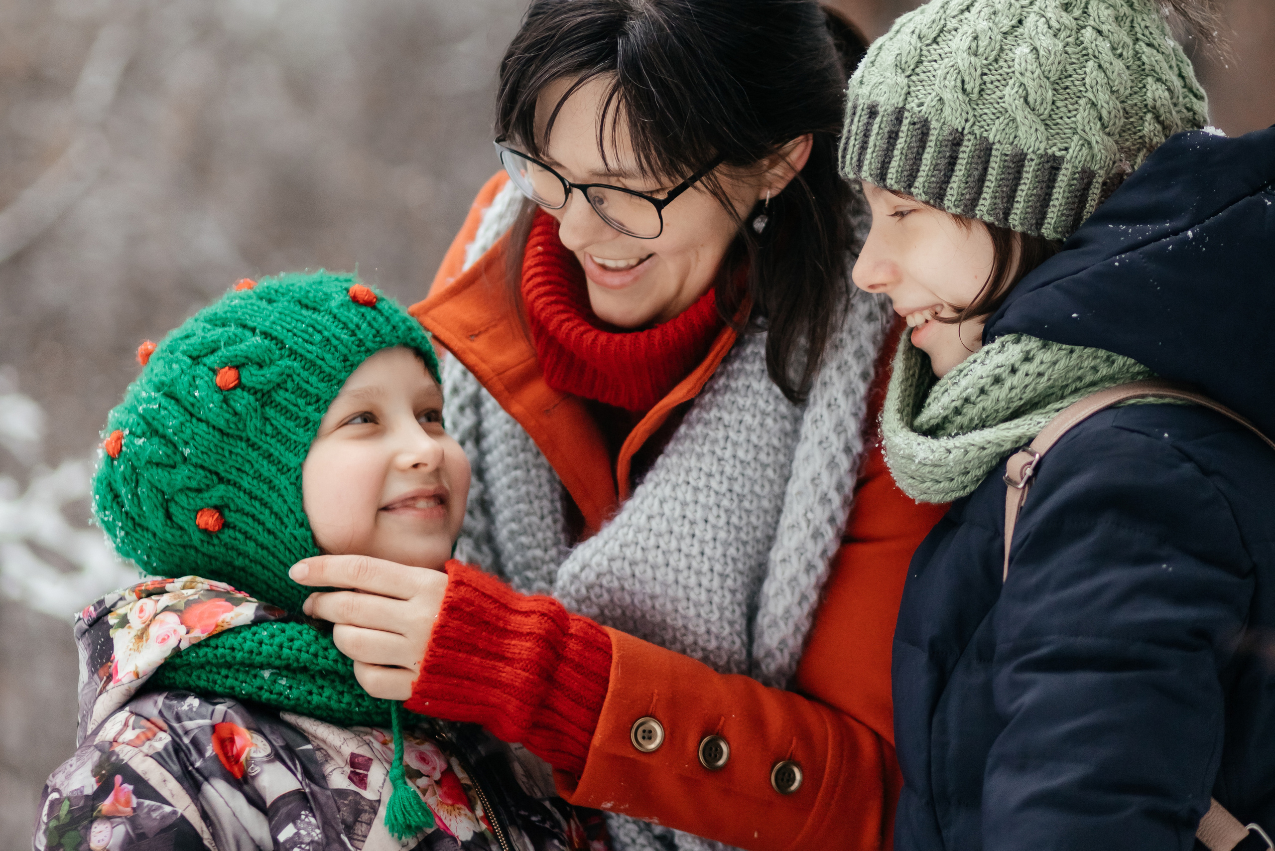 Лес. Сестрички. Семейный фотограф в Минске Приболовец Светлана