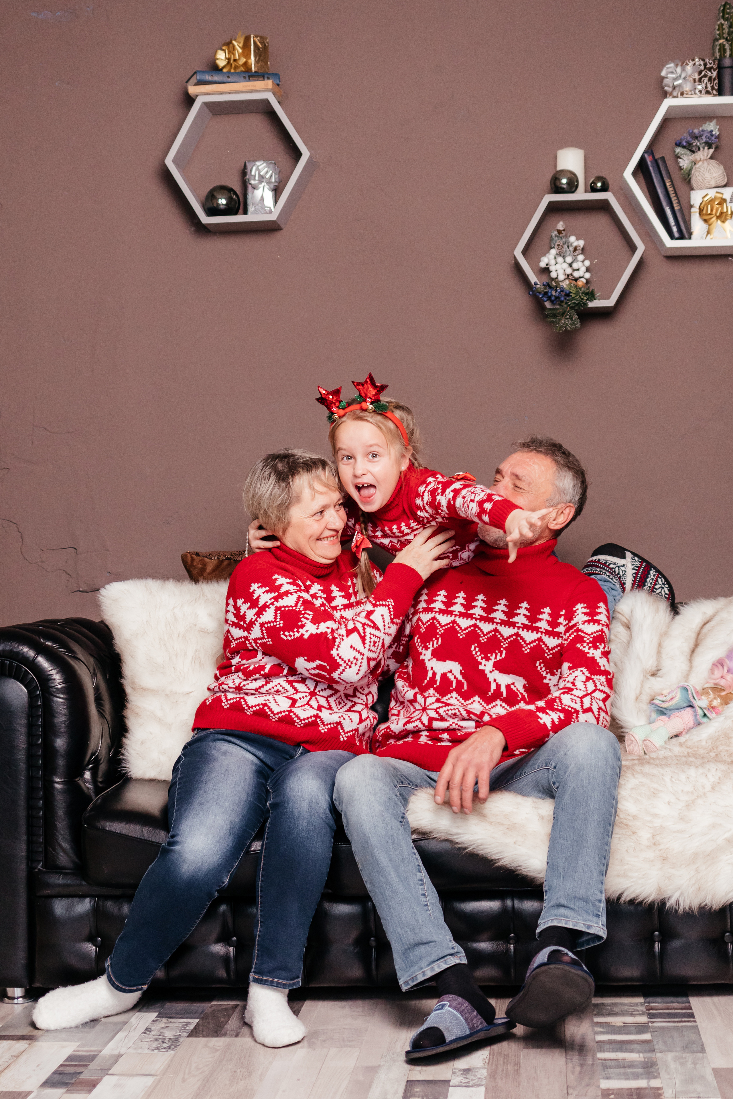 С бабушкой и дедушкой. Семейный фотограф в Минске Приболовец Светлана