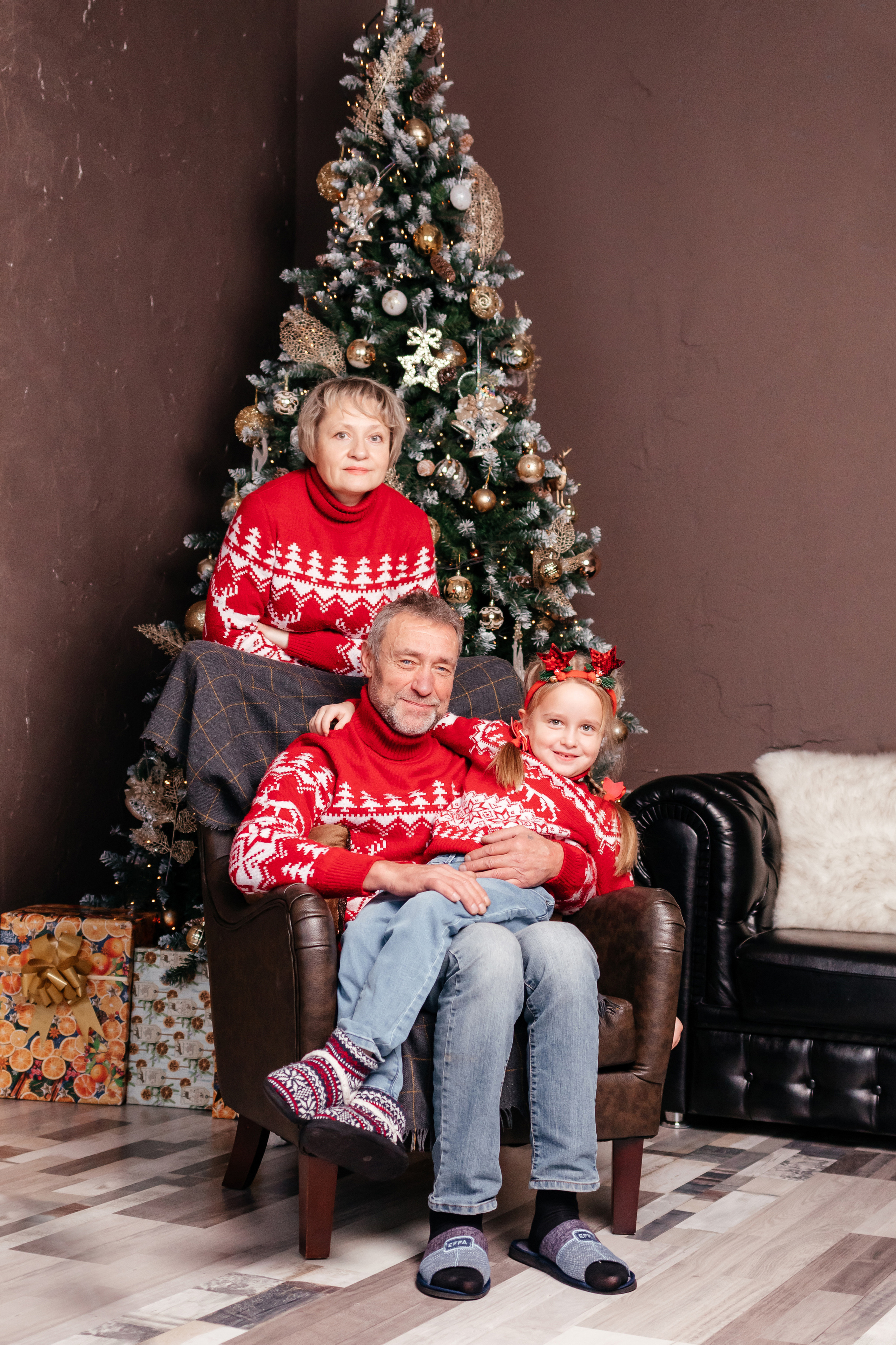 С бабушкой и дедушкой. Семейный фотограф в Минске Приболовец Светлана