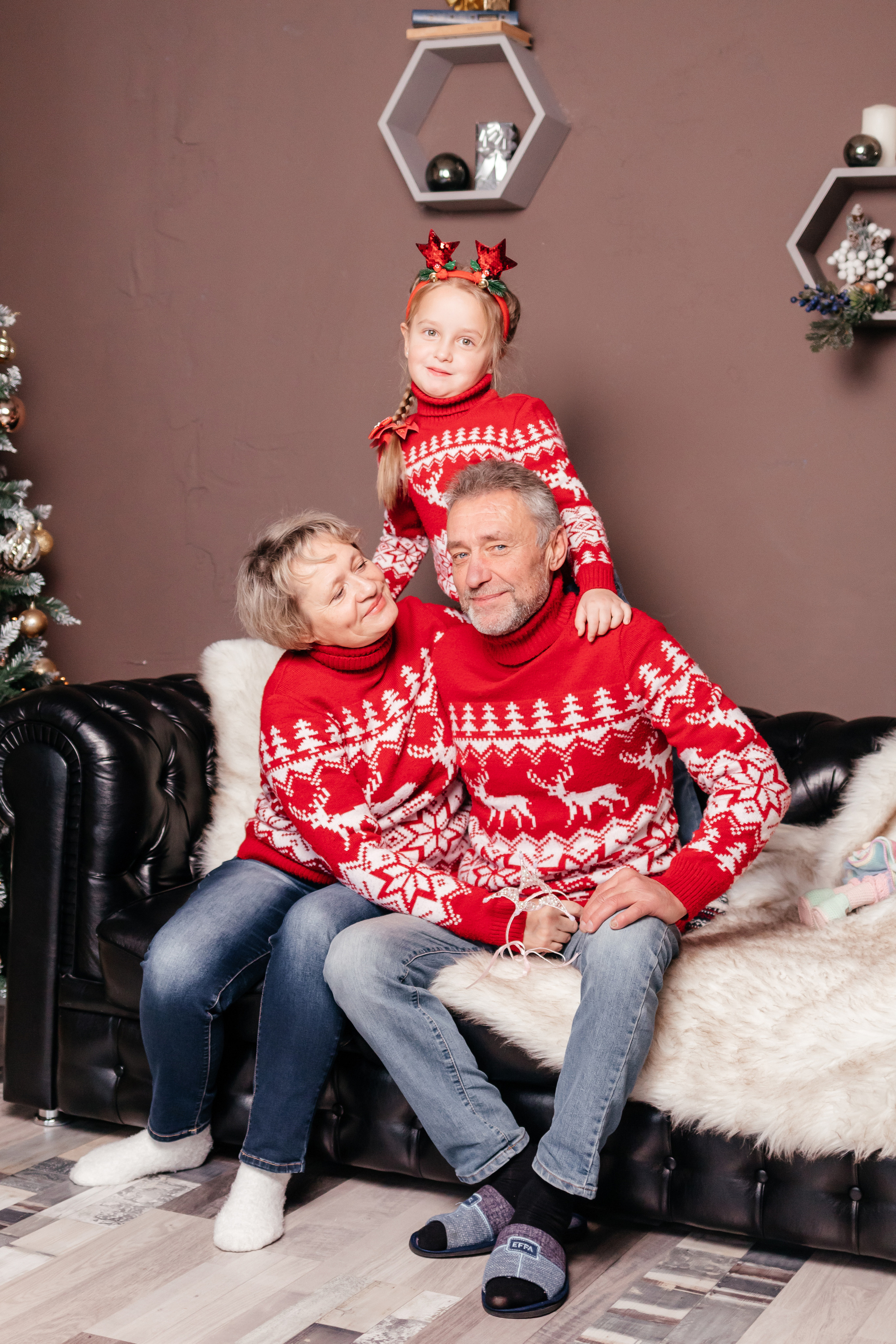 С бабушкой и дедушкой. Семейный фотограф в Минске Приболовец Светлана