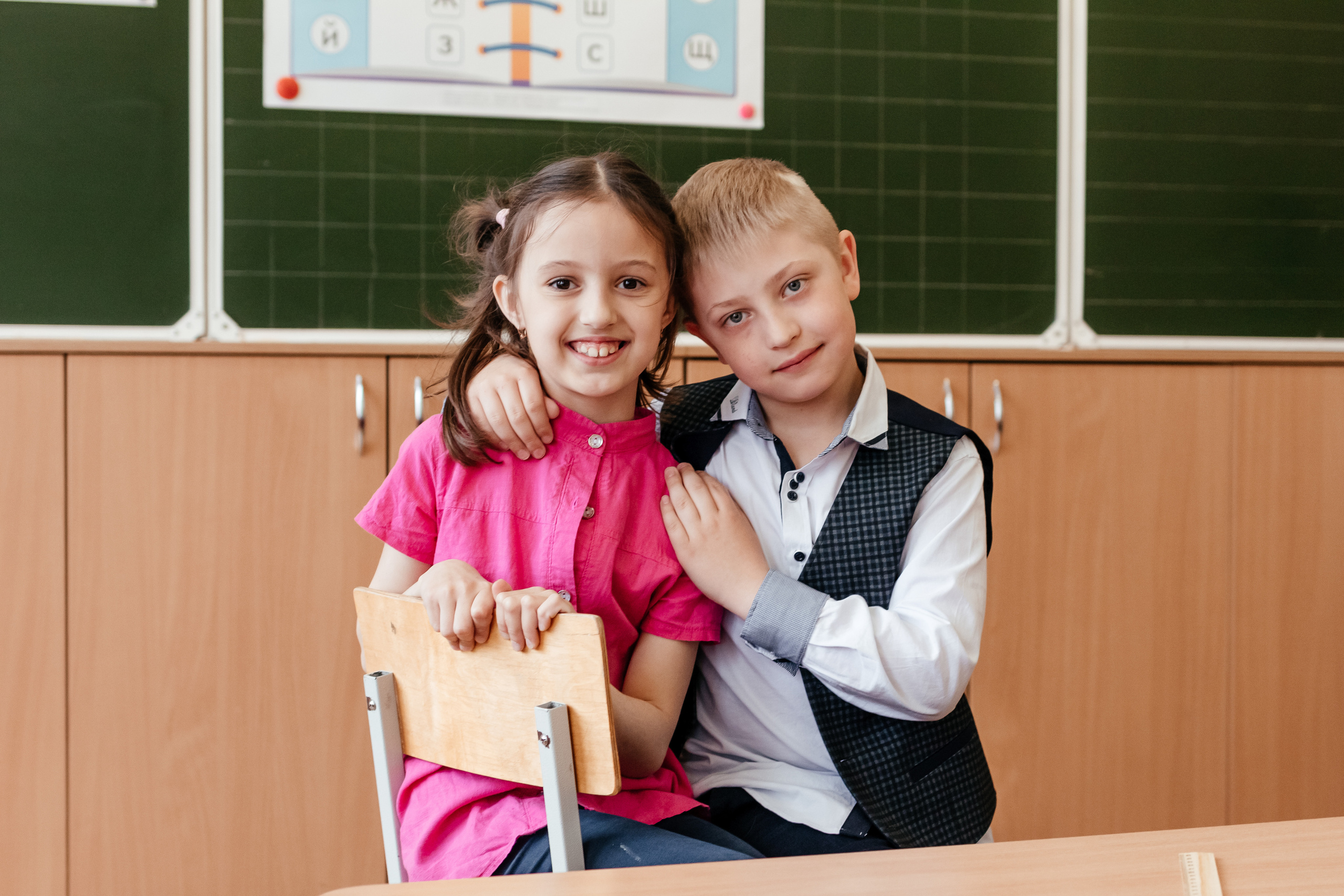 Школьные дни. Семейный фотограф в Минске Приболовец Светлана