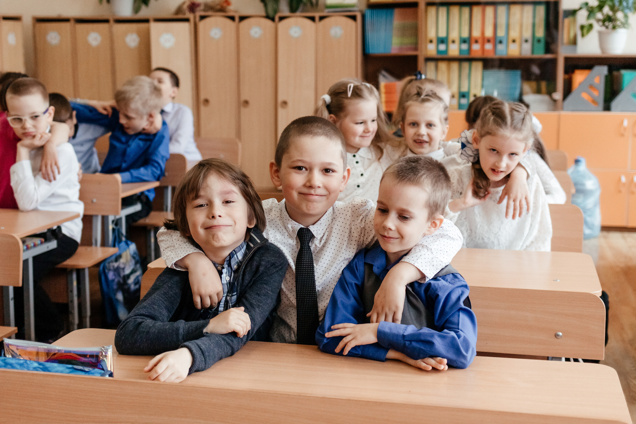Школьные дни. Семейный фотограф в Минске Приболовец Светлана