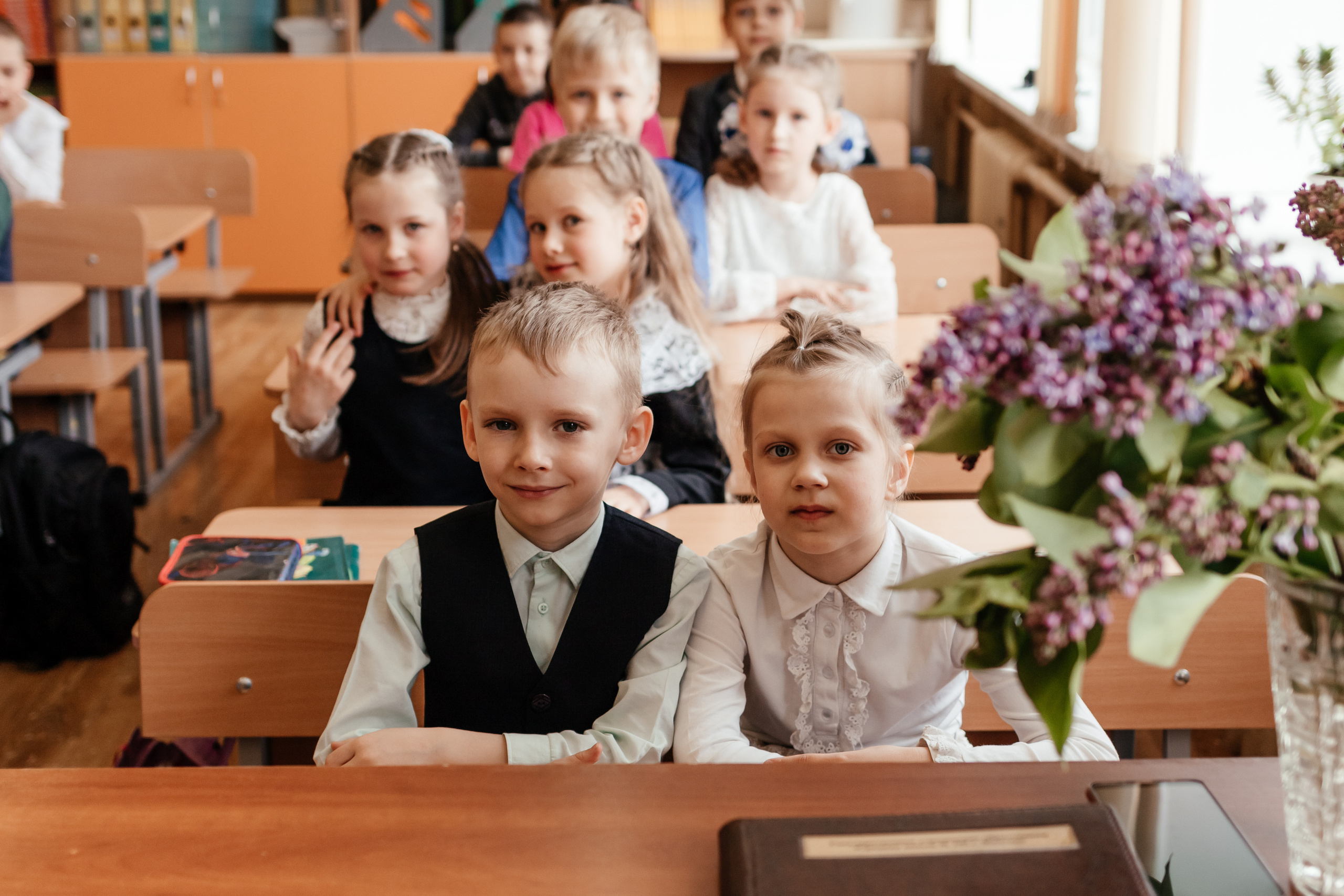 Школьные дни. Семейный фотограф в Минске Приболовец Светлана