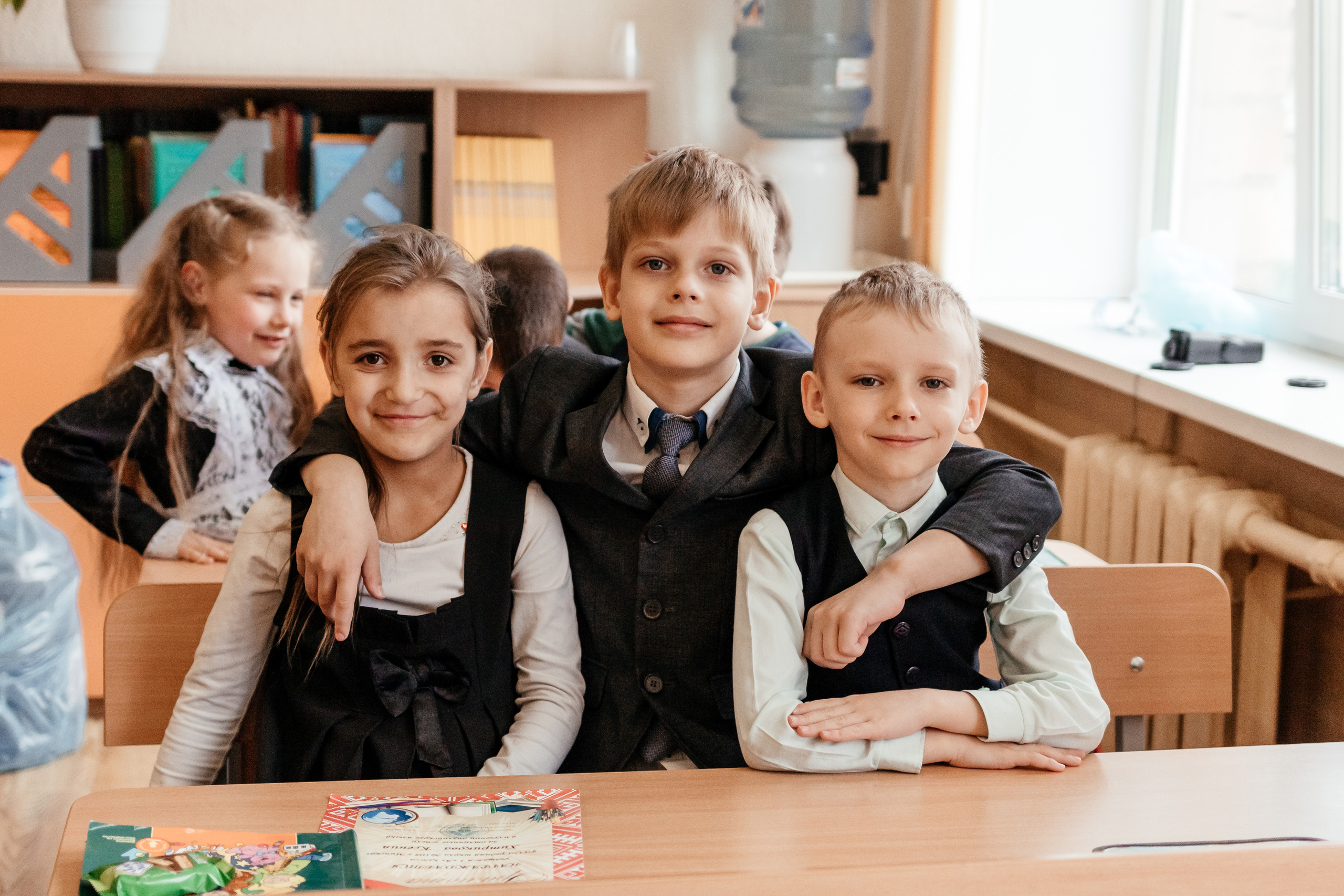 Школьные дни. Семейный фотограф в Минске Приболовец Светлана