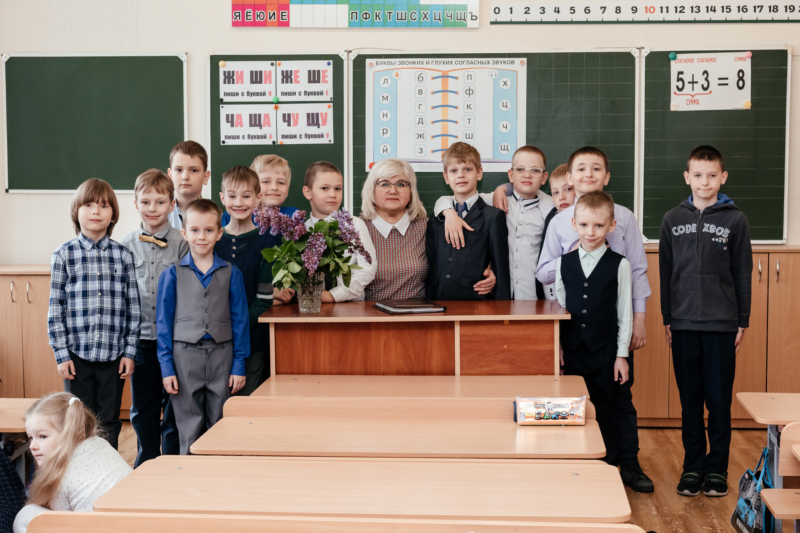 Школьные дни. Семейный фотограф в Минске Приболовец Светлана