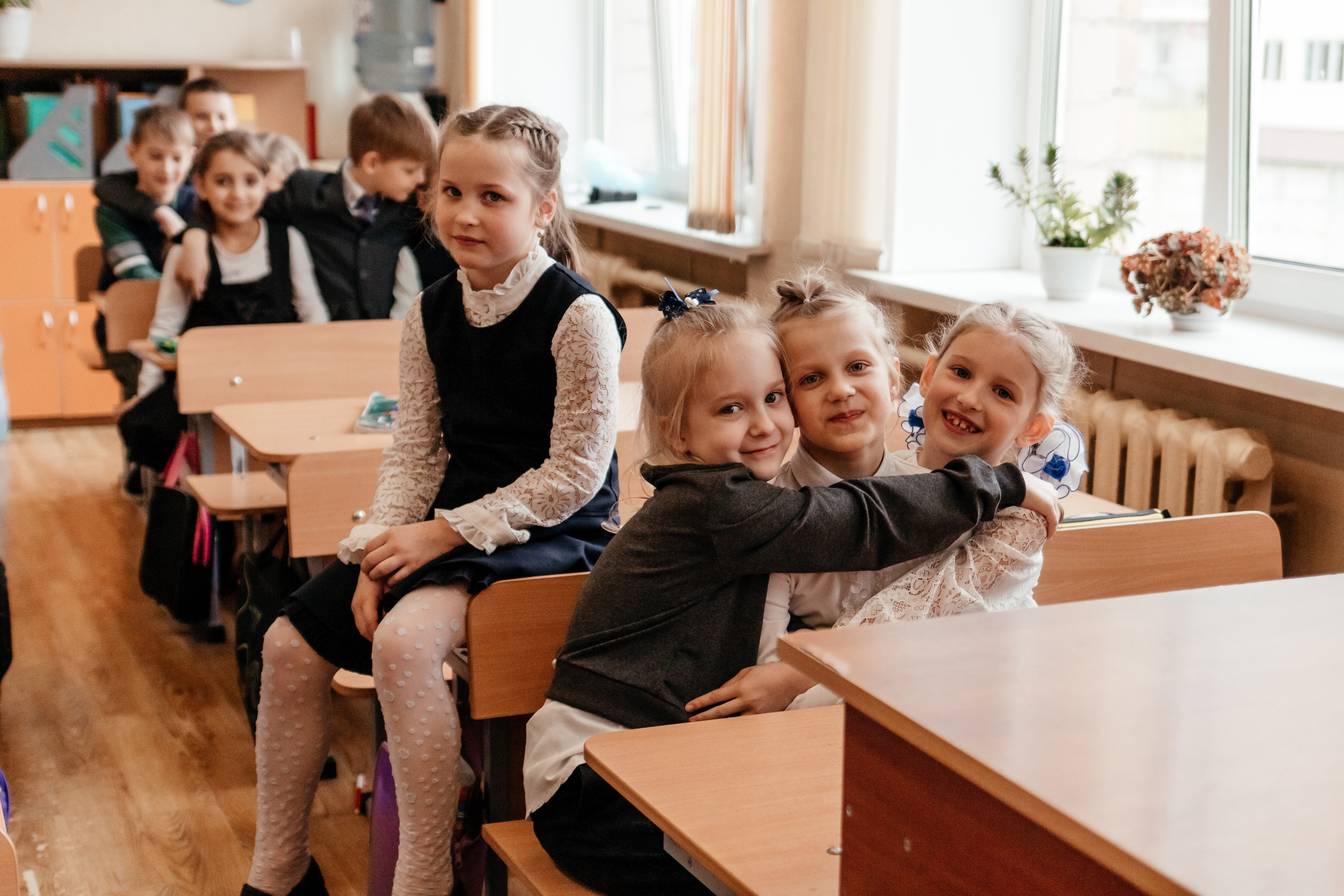 Школьные дни. Семейный фотограф в Минске Приболовец Светлана