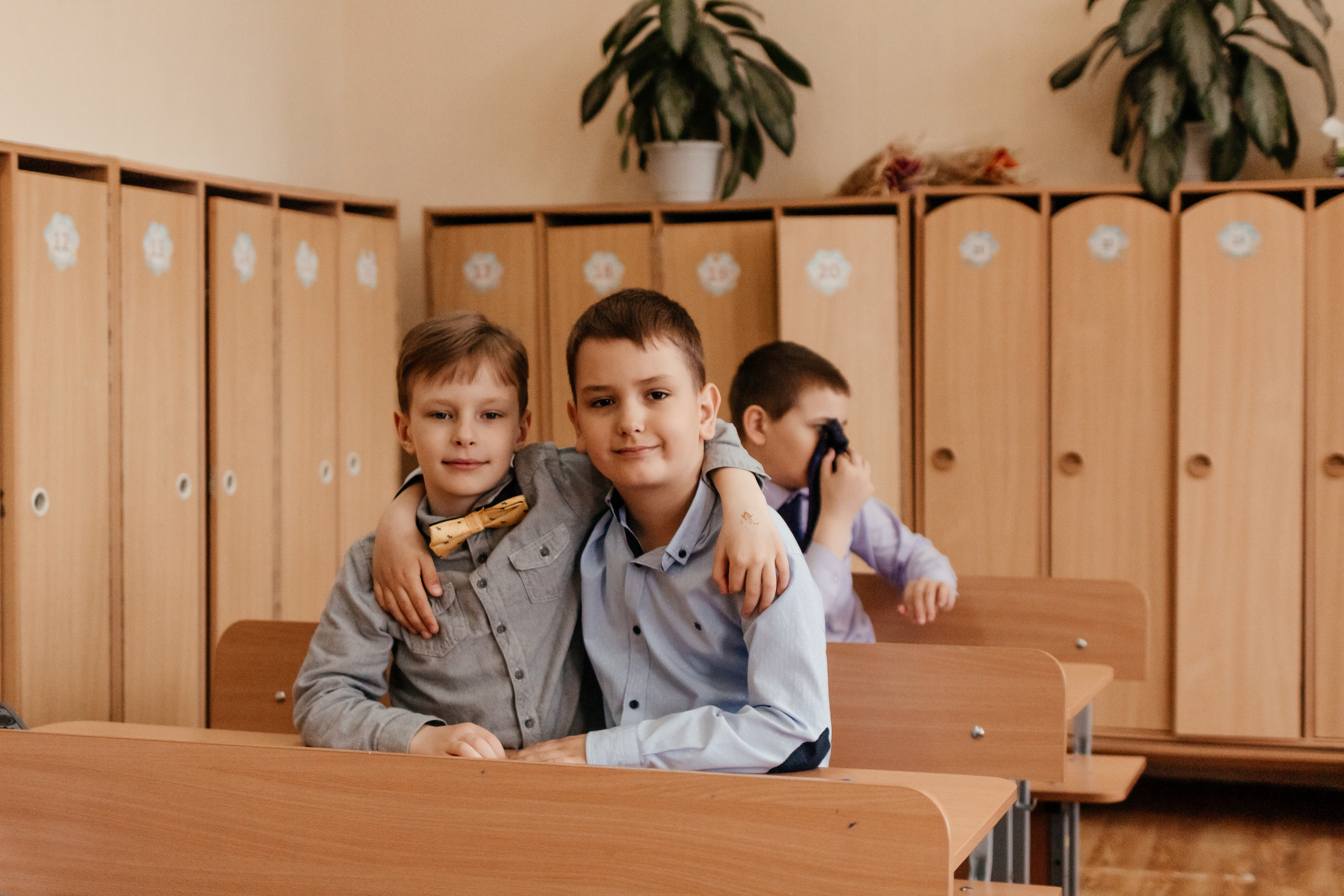 Школьные дни. Семейный фотограф в Минске Приболовец Светлана