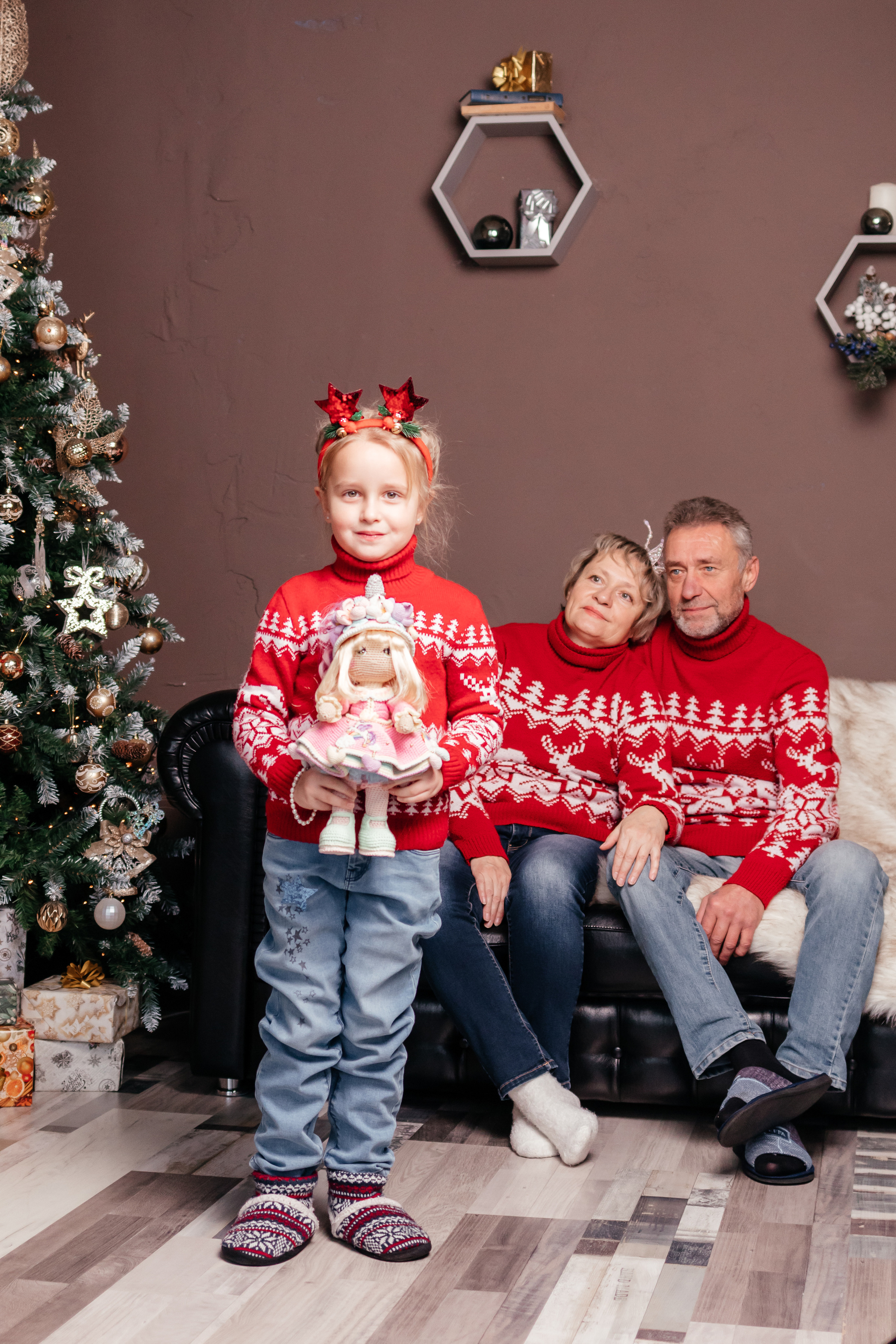 С бабушкой и дедушкой. Семейный фотограф в Минске Приболовец Светлана