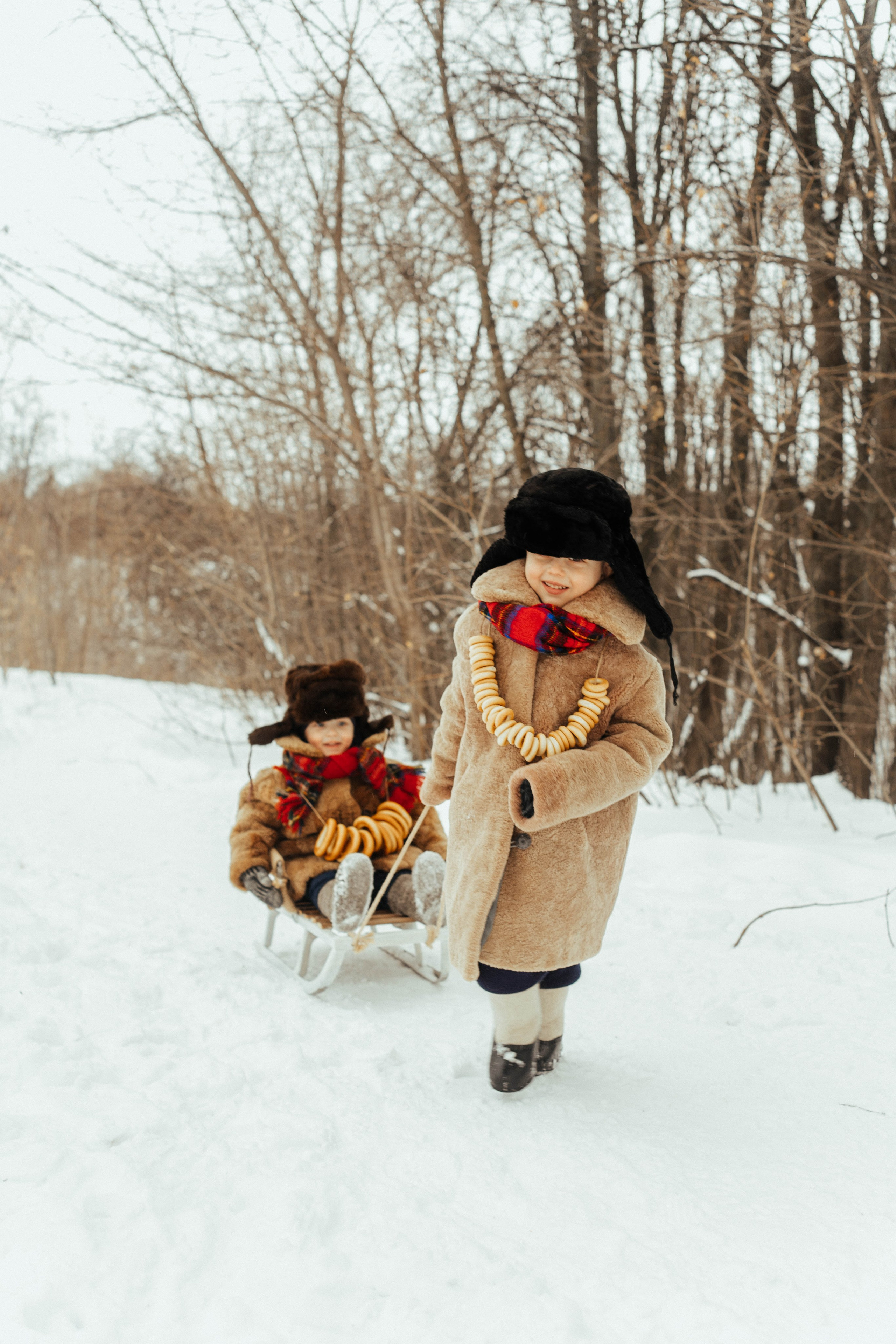Фотопроект «Зимний лес». Семейный и детский фотограф новорожденных Ульяновск
