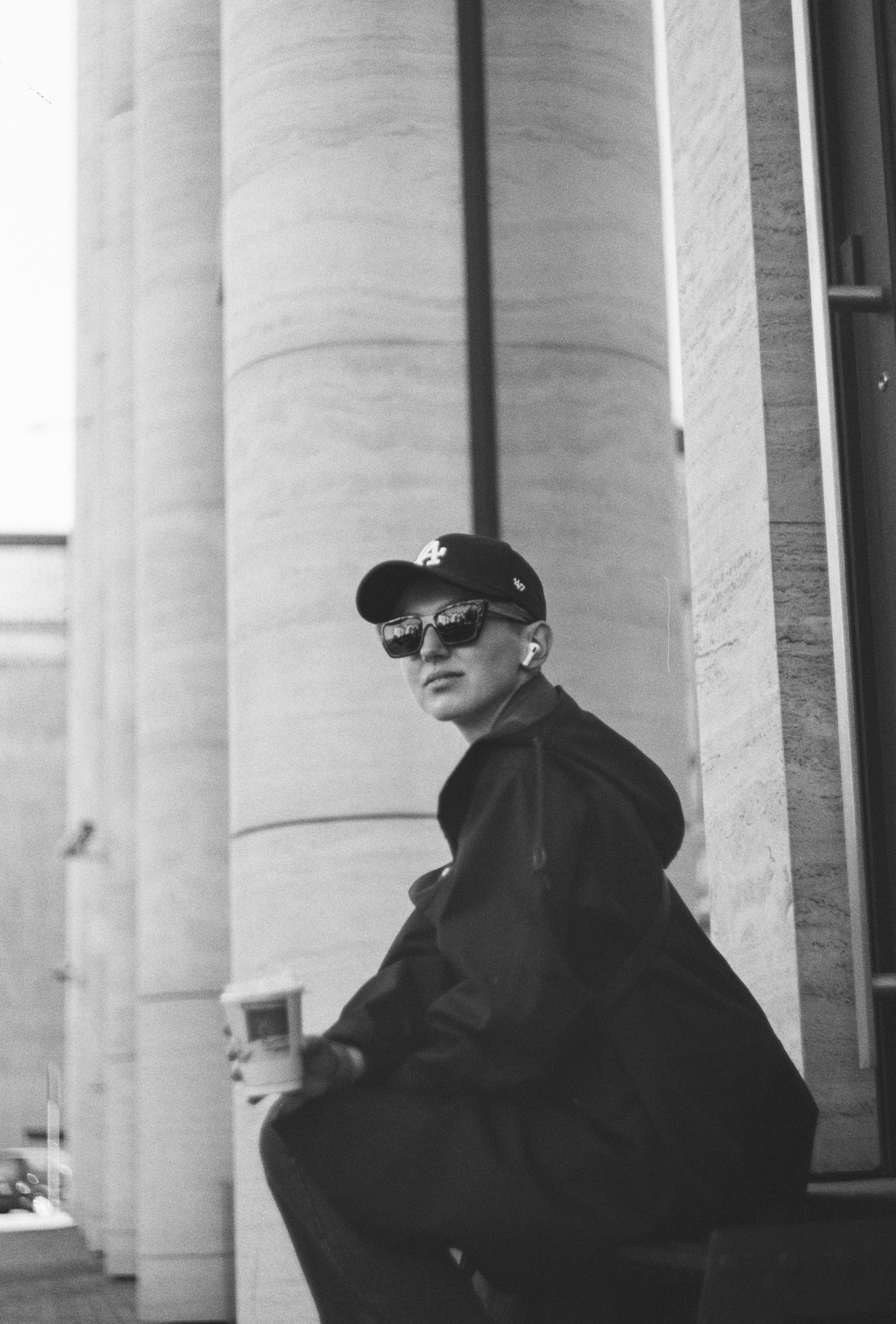 Портретная фотосессия на плёнку для Кати в Сантк-Петегбурге. Светлана Гопанюк. Портретный фотограф. Санкт-Петербург. СПб