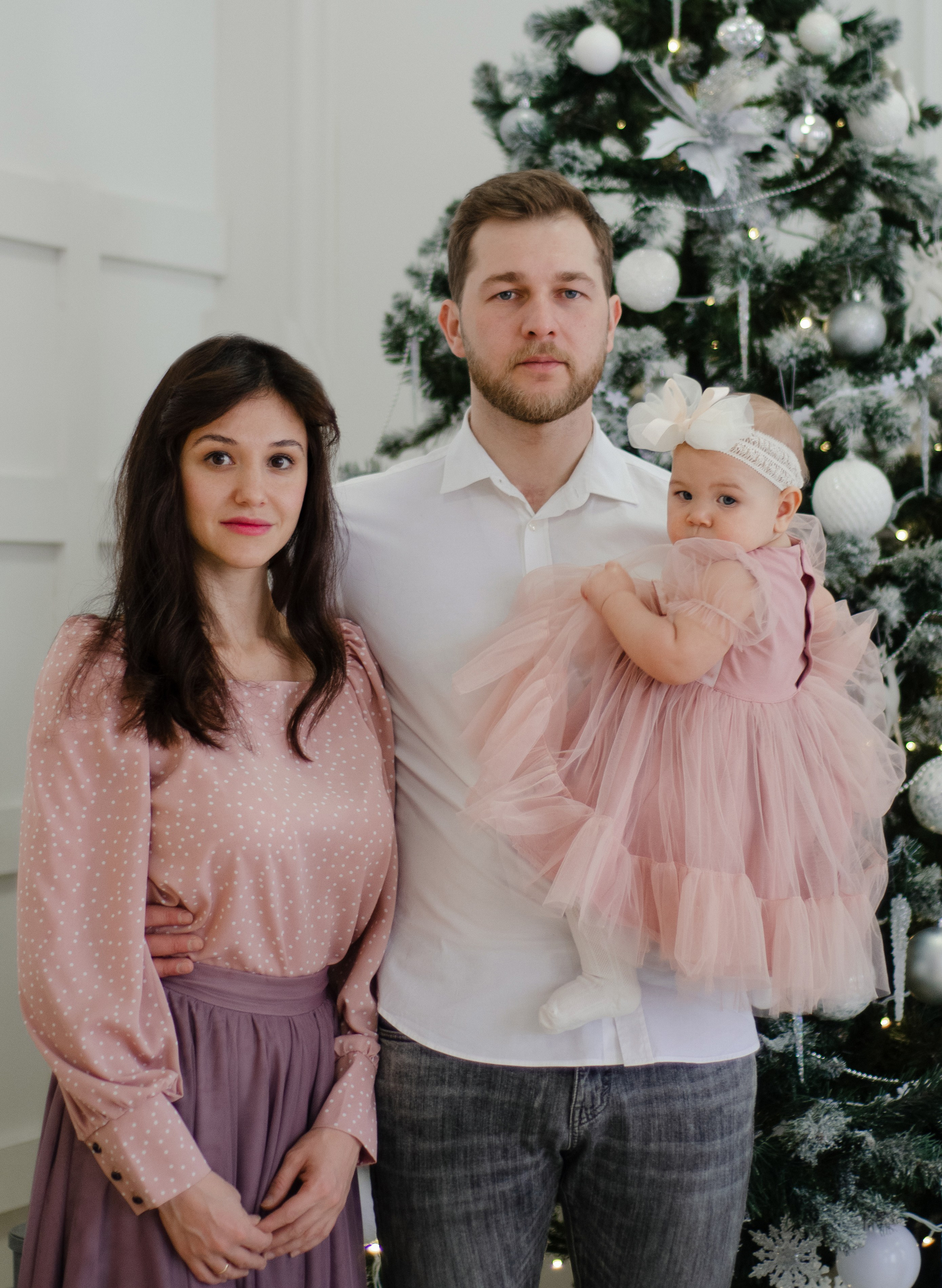 Семейная новогодняя фотосессия