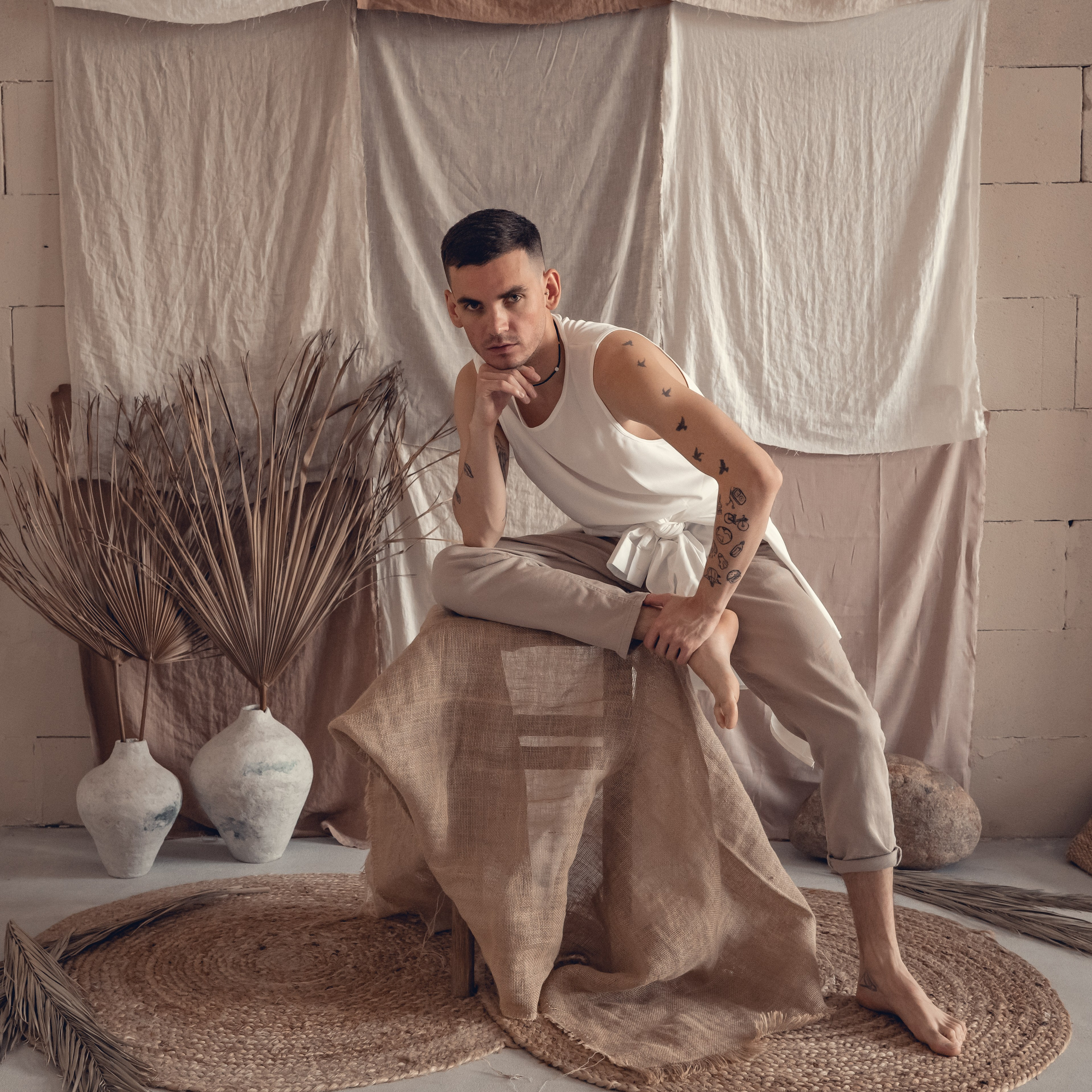 Вадим. Фотосессия в Спб в студии, фотограф Панютина Марина