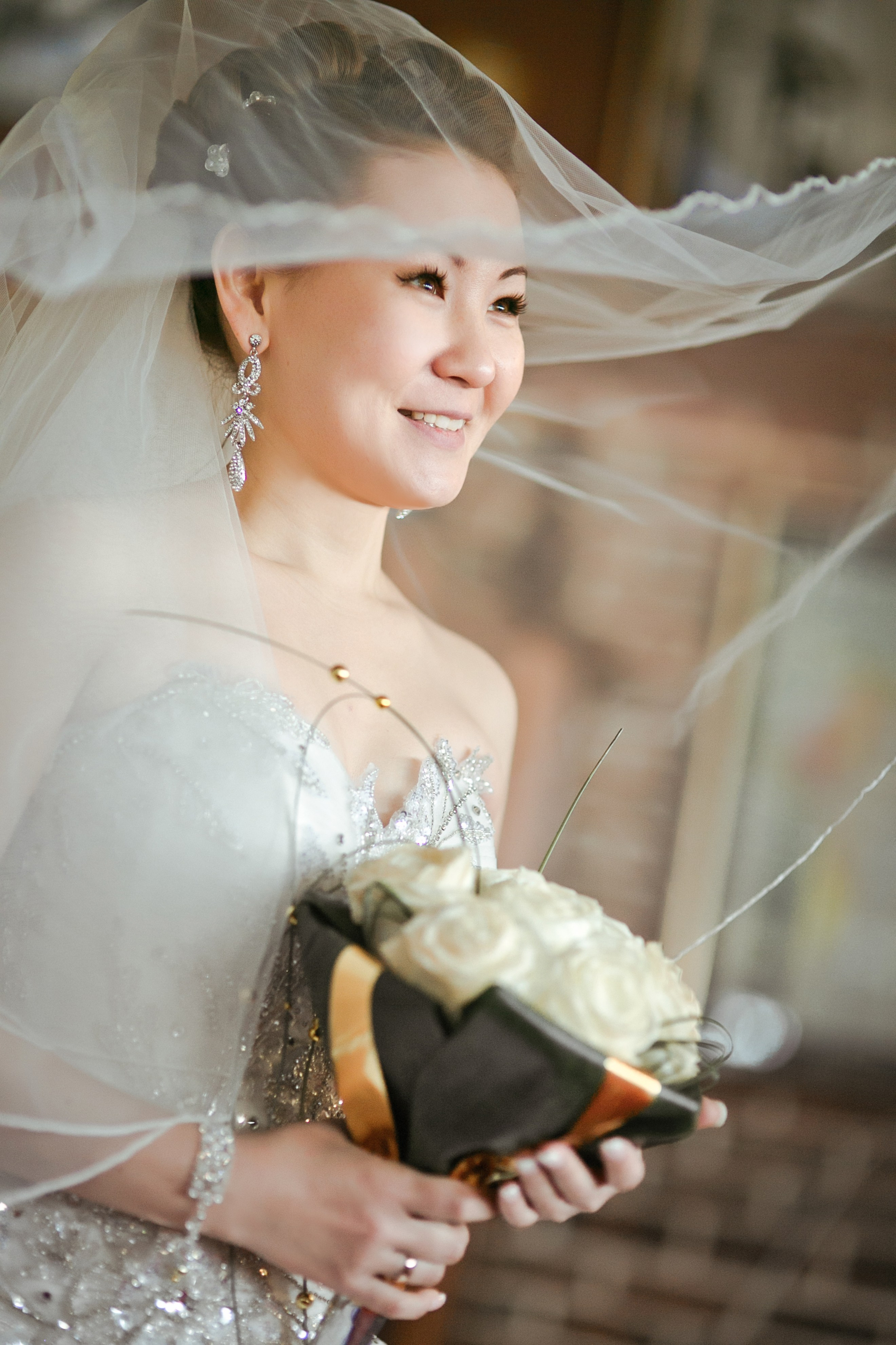 Зимнее свадебное фото. Фотограф Надежда Куин, Якутск