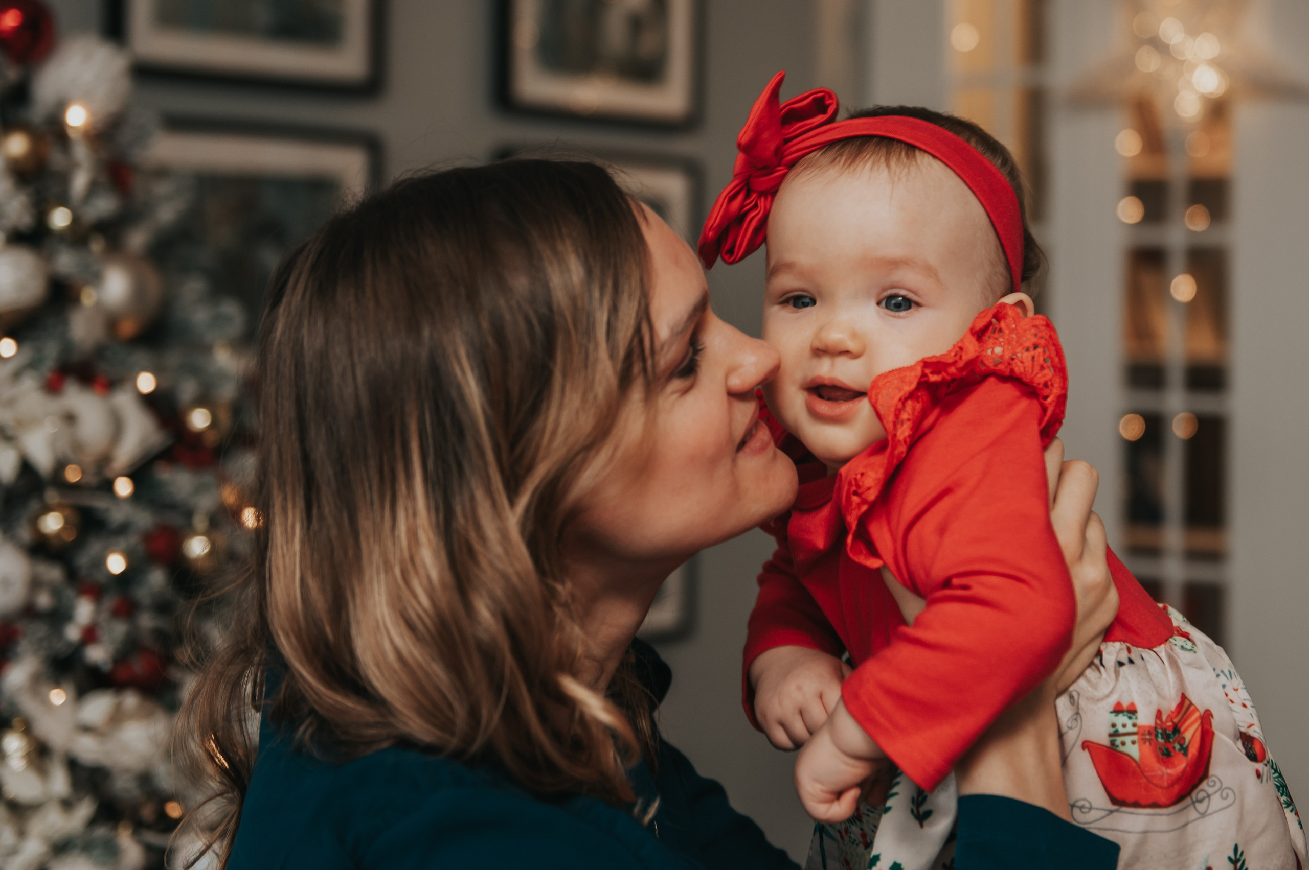 Новогодняя студийная съемка для малышки. Свадебный и семейный фотограф София Невская
