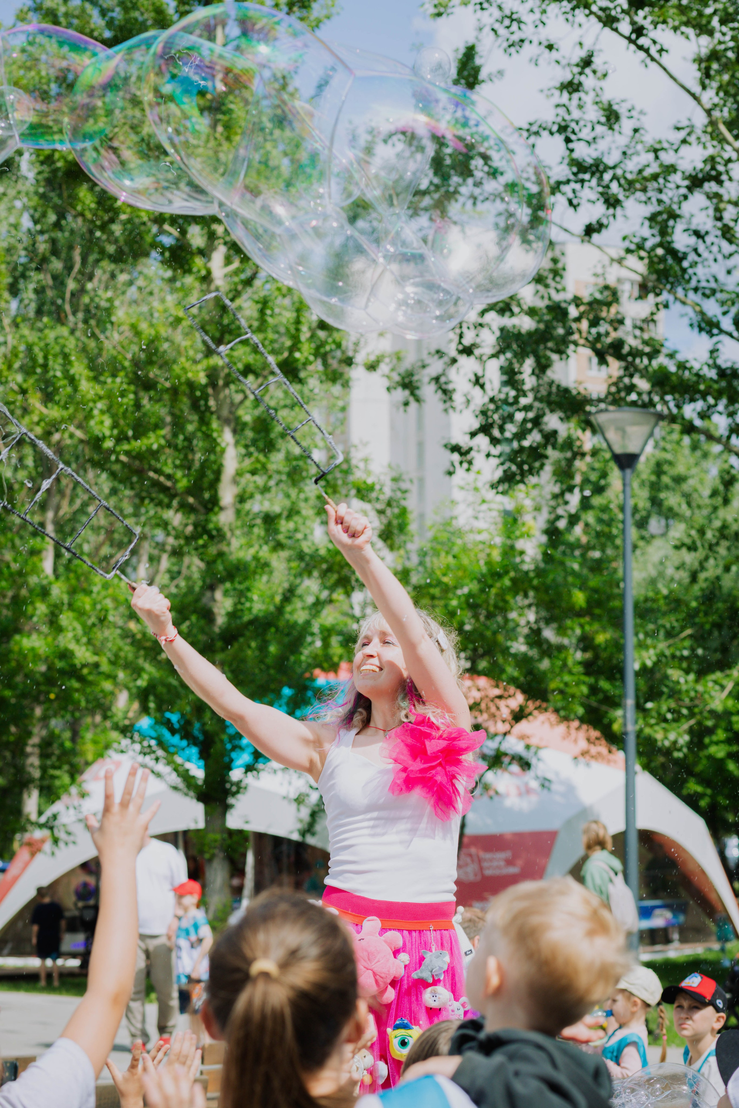 Семейный забег парк Яуза. Александра Мельниченко/ Бегающий фотограф