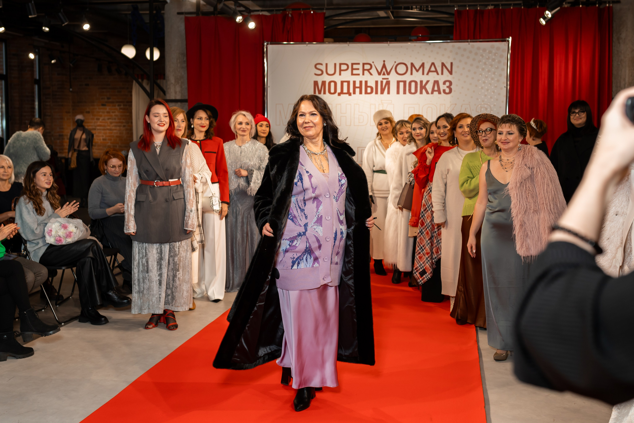 Показ проекта Super woman. Марина Шаймухаметова. Фотограф в Уфе