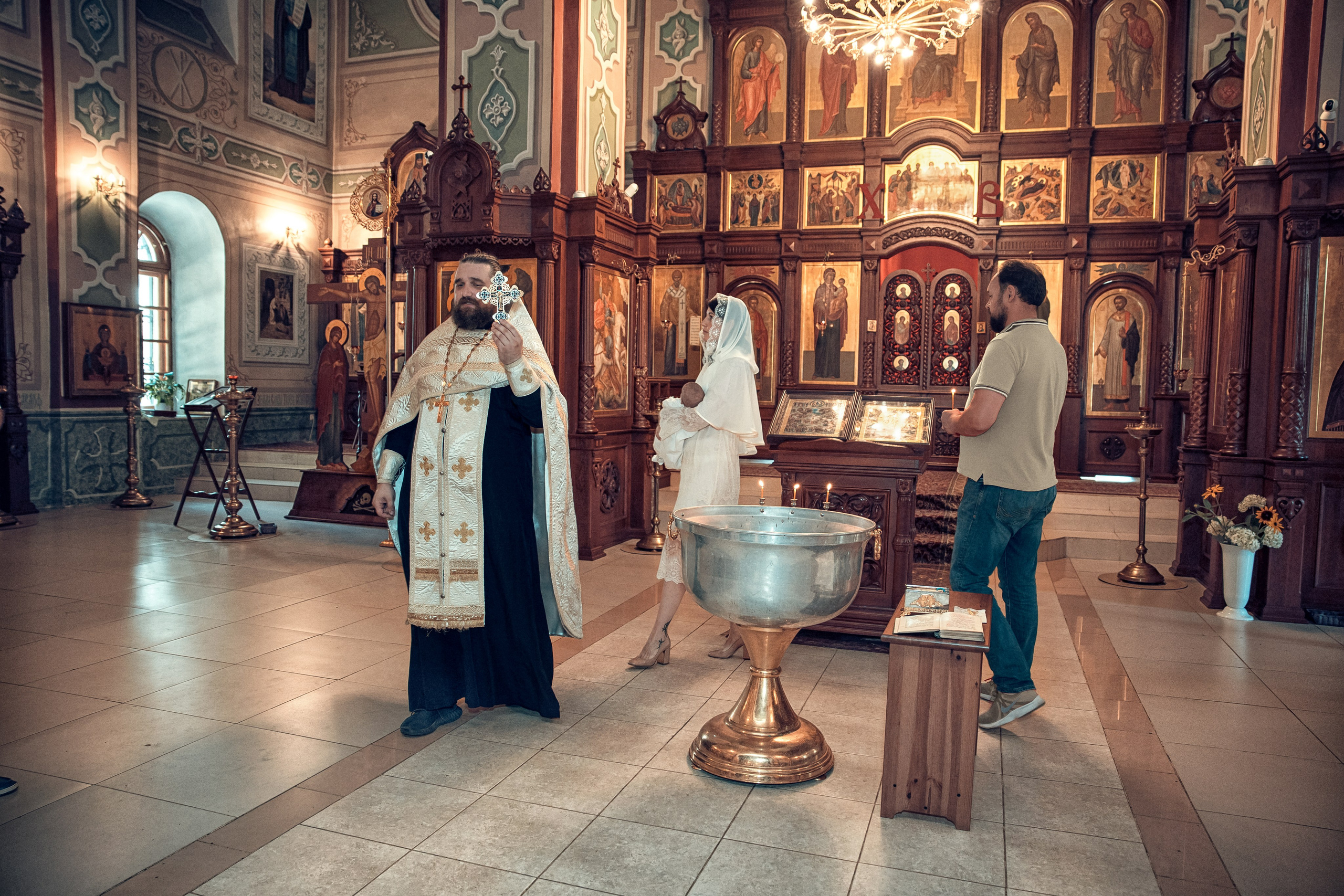 Таинство крещения. Семейный и детский фотограф в Москве Орешина Юлия