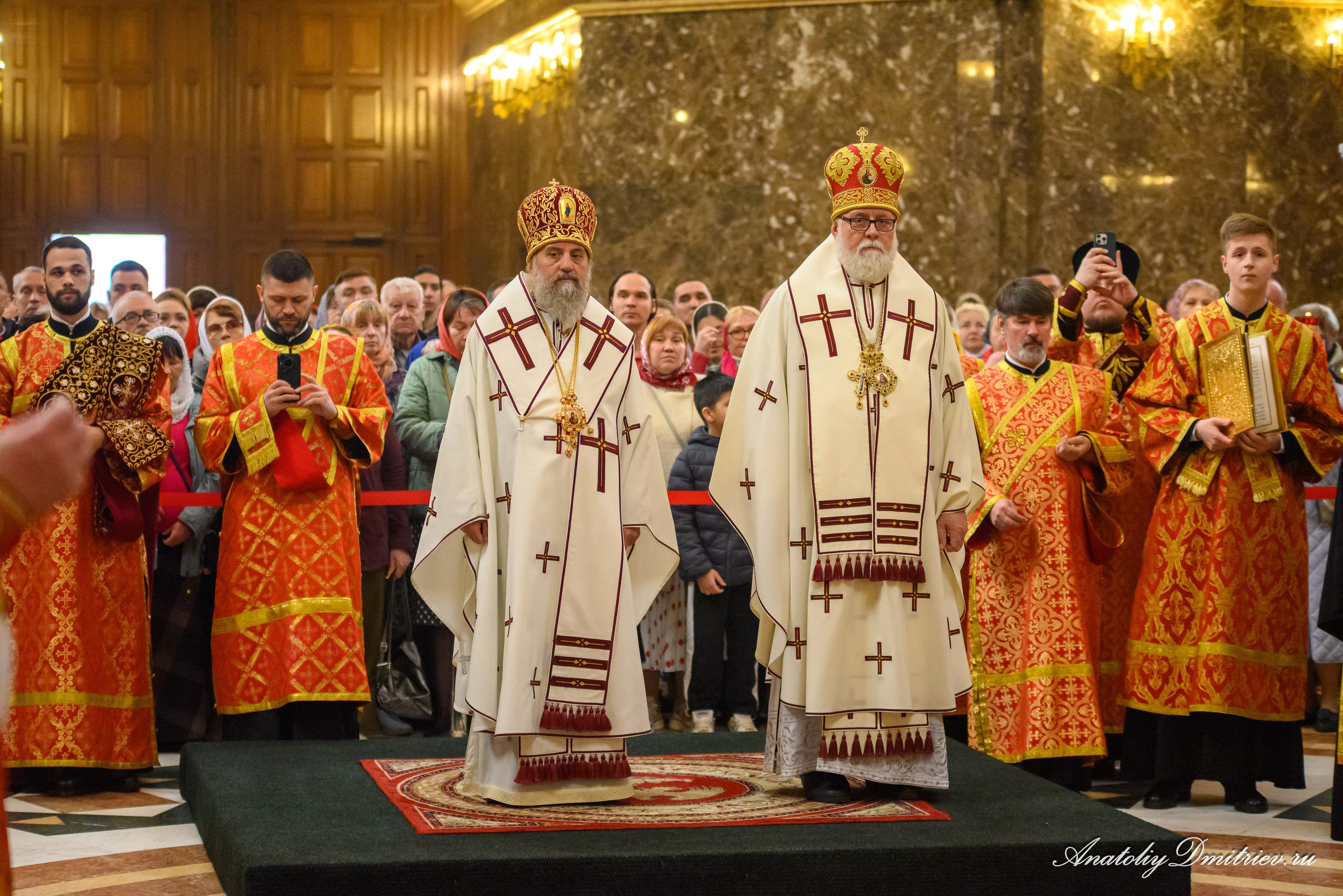 Служба на 40-летие Калининградской епархии. Фотограф  Крещения и Венчания Калининград