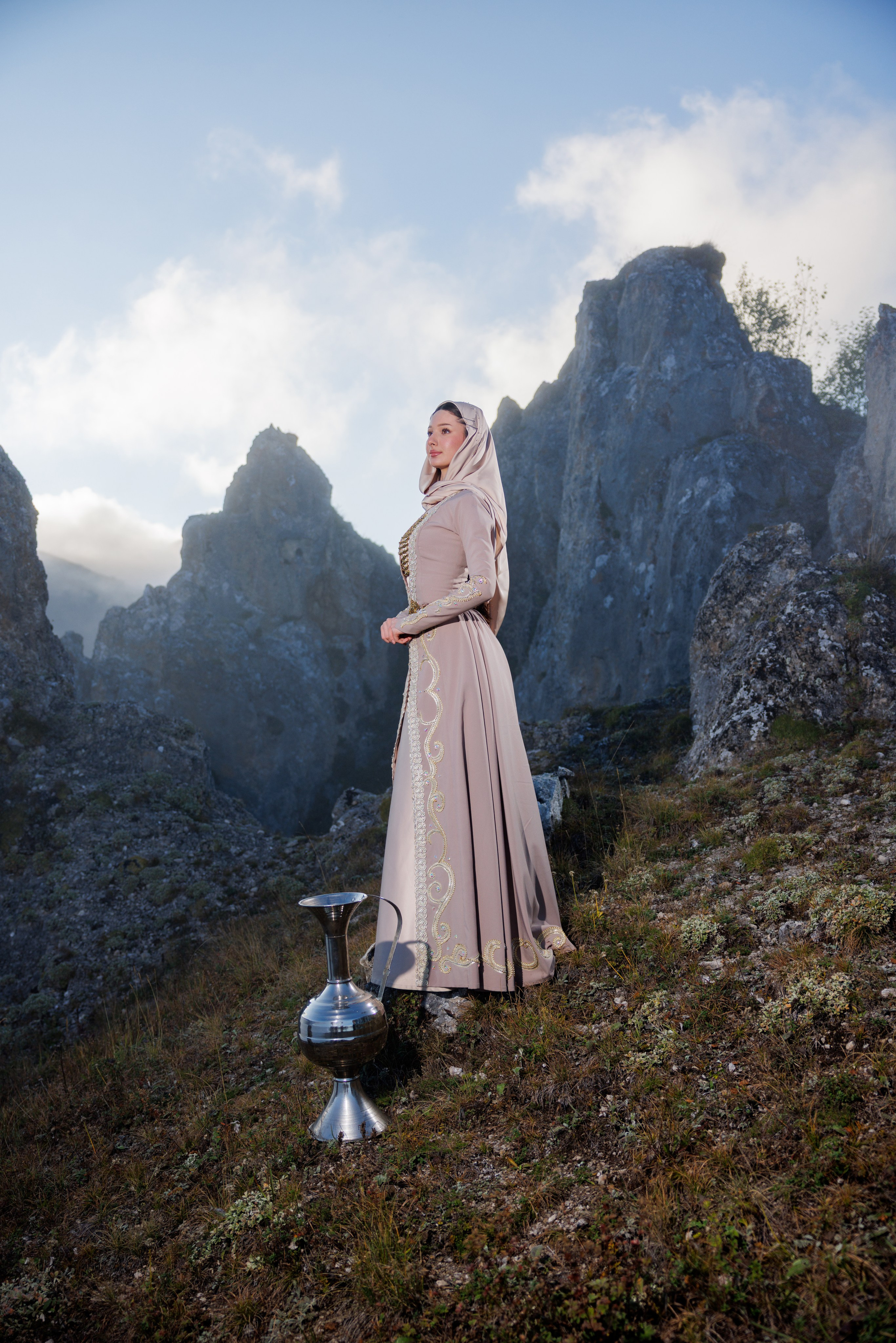 Фотосессия в Галанчоже с Анжелиной Дудаевой. Taysumoff