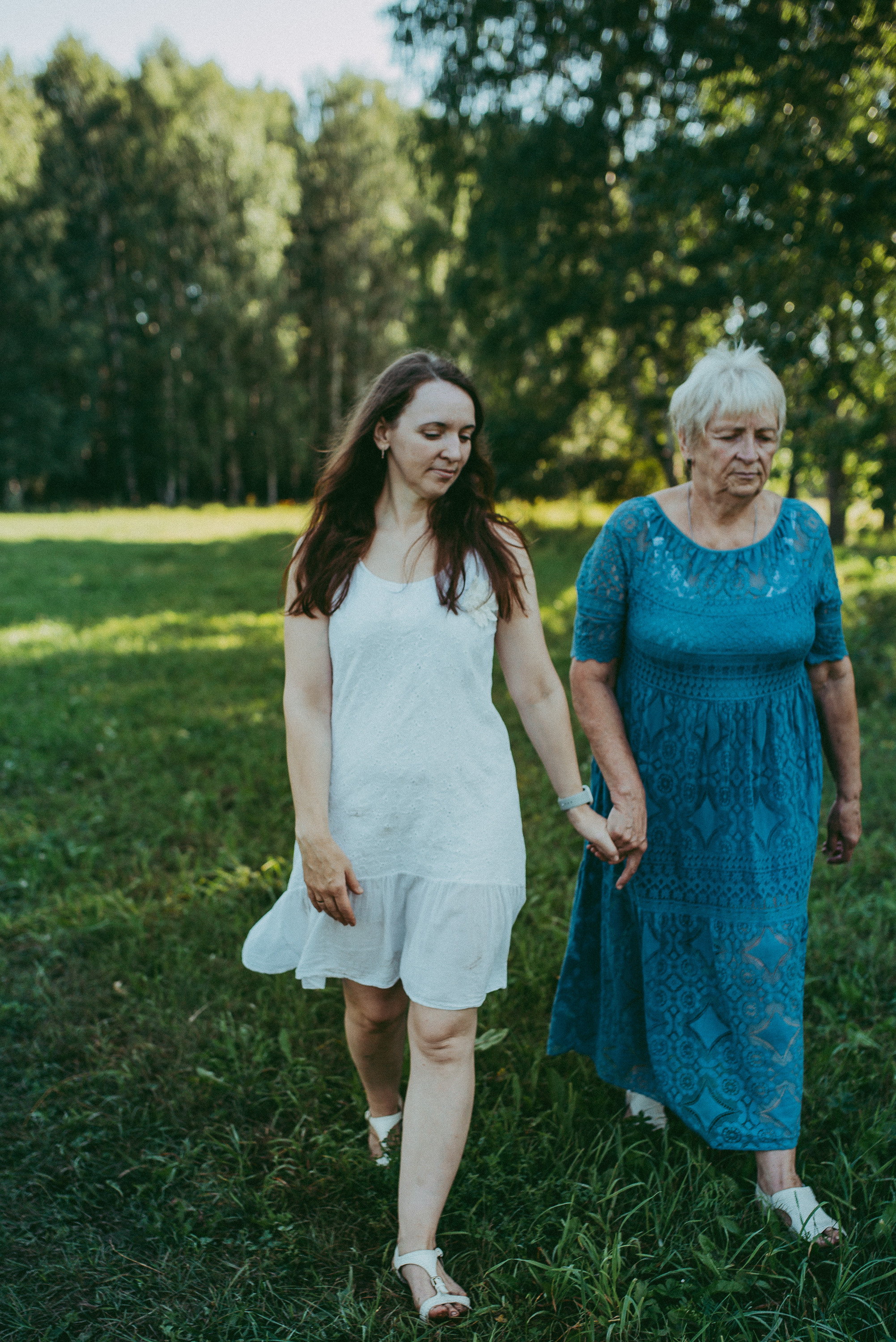 Ира, Верочка и любимая бабушка Валя. Семейный и детский фотограф в Новосибирске и Краснообске — Анна Ким