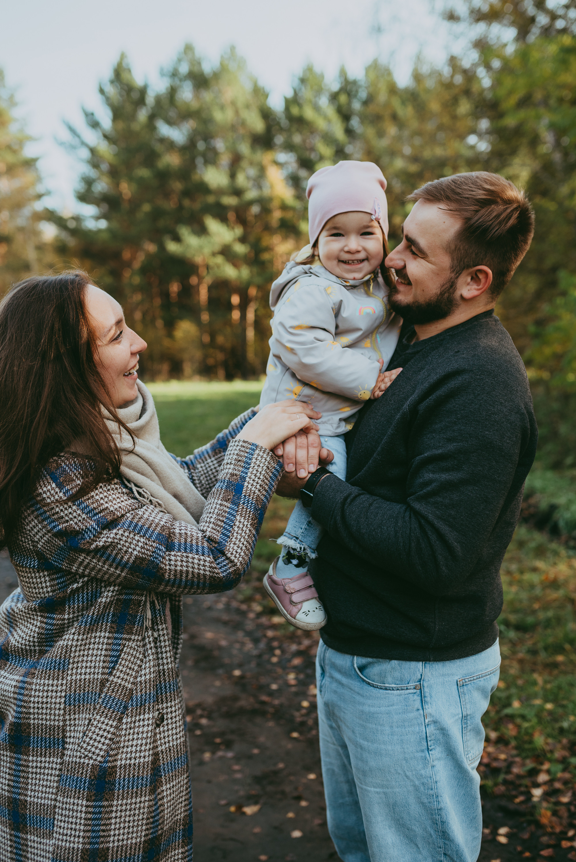 Настя, Игорь и Алисочка. Семейный и детский фотограф в Новосибирске и Краснообске — Анна Ким