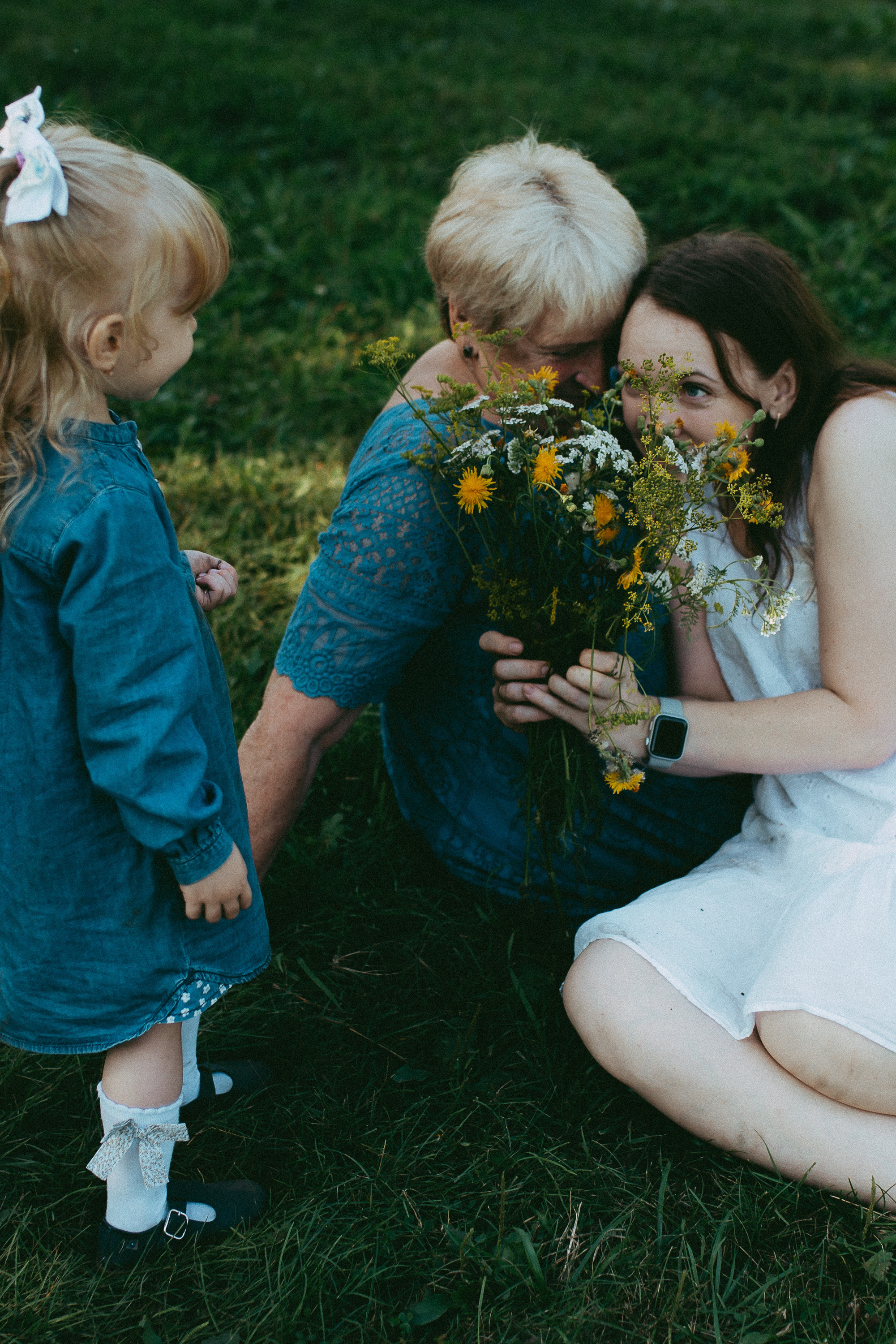 Ира, Верочка и любимая бабушка Валя. Семейный и детский фотограф в Новосибирске и Краснообске — Анна Ким