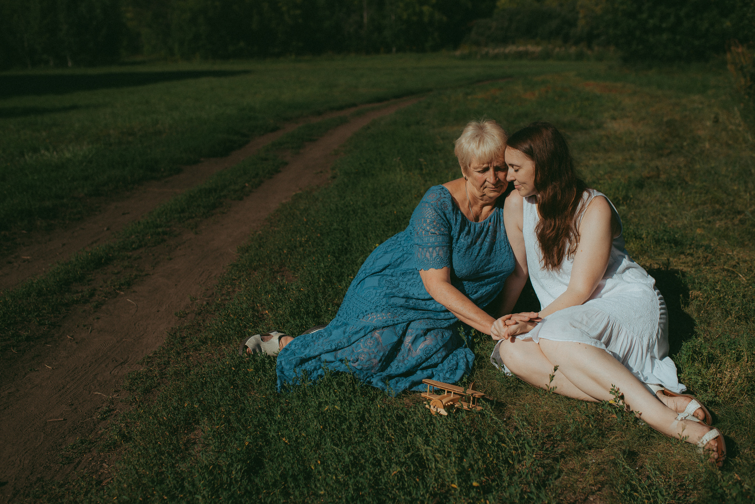 Ира, Верочка и любимая бабушка Валя. Семейный и детский фотограф в Новосибирске и Краснообске — Анна Ким