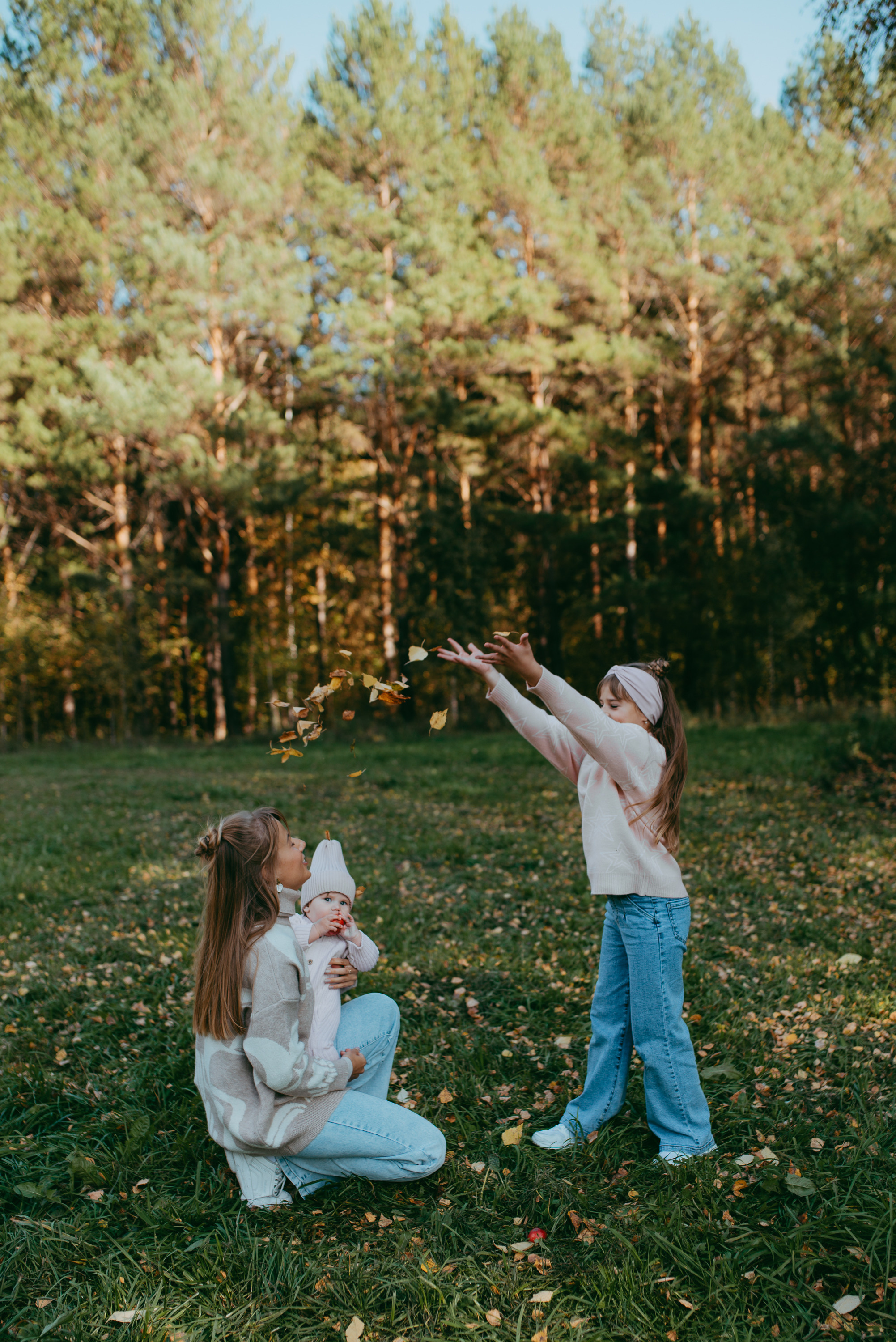 В теплой осени. Семейный и детский фотограф в Новосибирске и Краснообске — Анна Ким