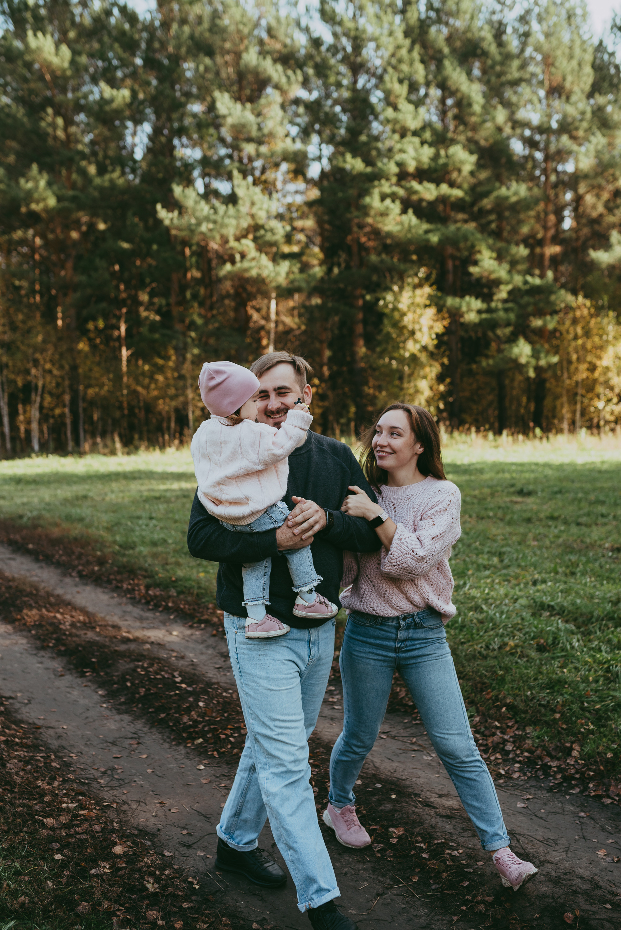 Настя, Игорь и Алисочка. Семейный и детский фотограф в Новосибирске и Краснообске — Анна Ким