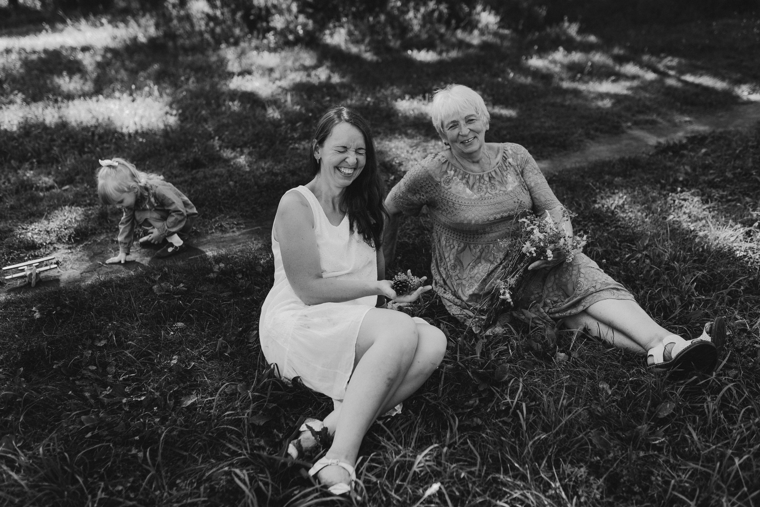 Ира, Верочка и любимая бабушка Валя. Семейный и детский фотограф в Новосибирске и Краснообске — Анна Ким