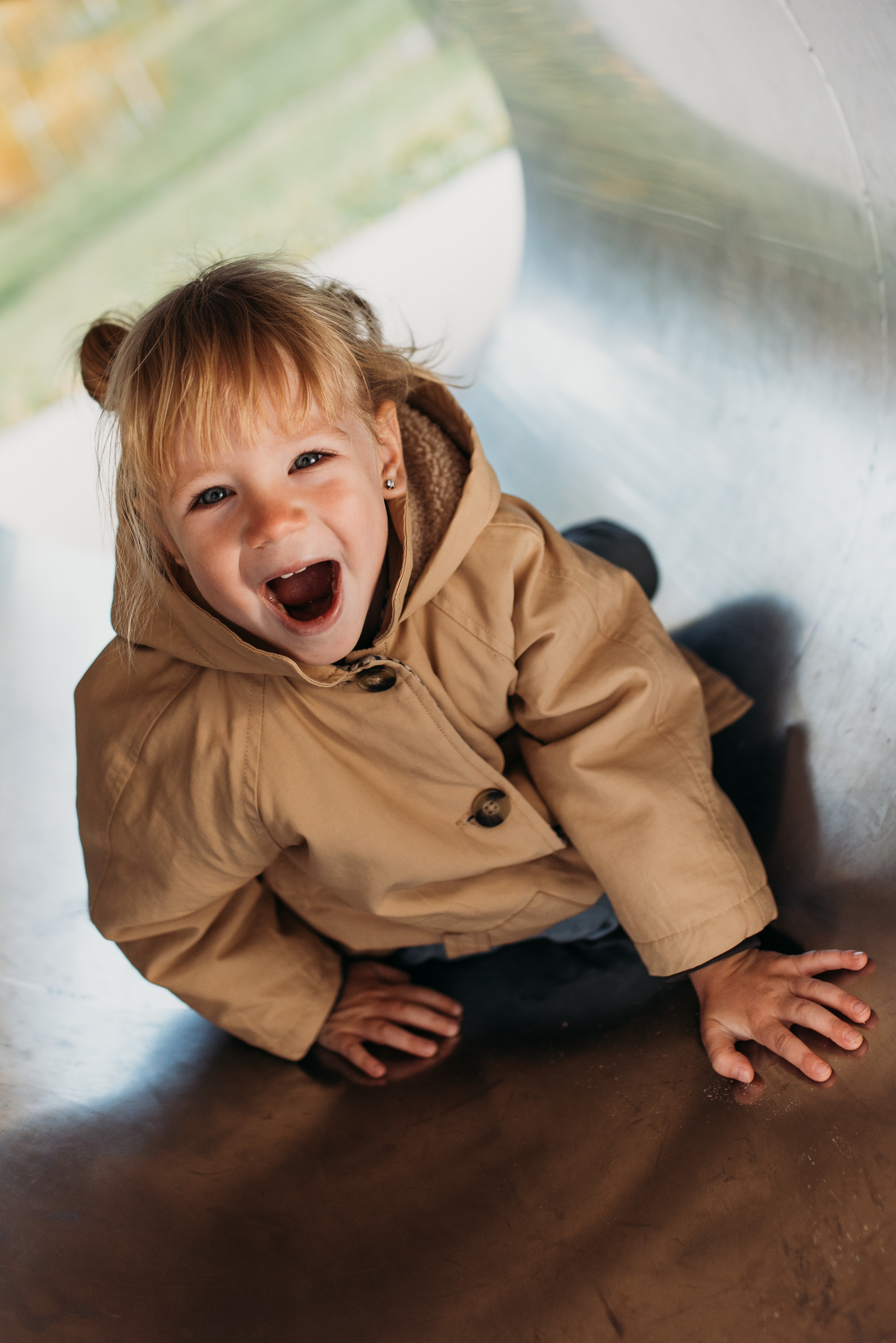 Настя, Рома и Николь в парке «Арена». Семейный и детский фотограф в Новосибирске и Краснообске — Анна Ким