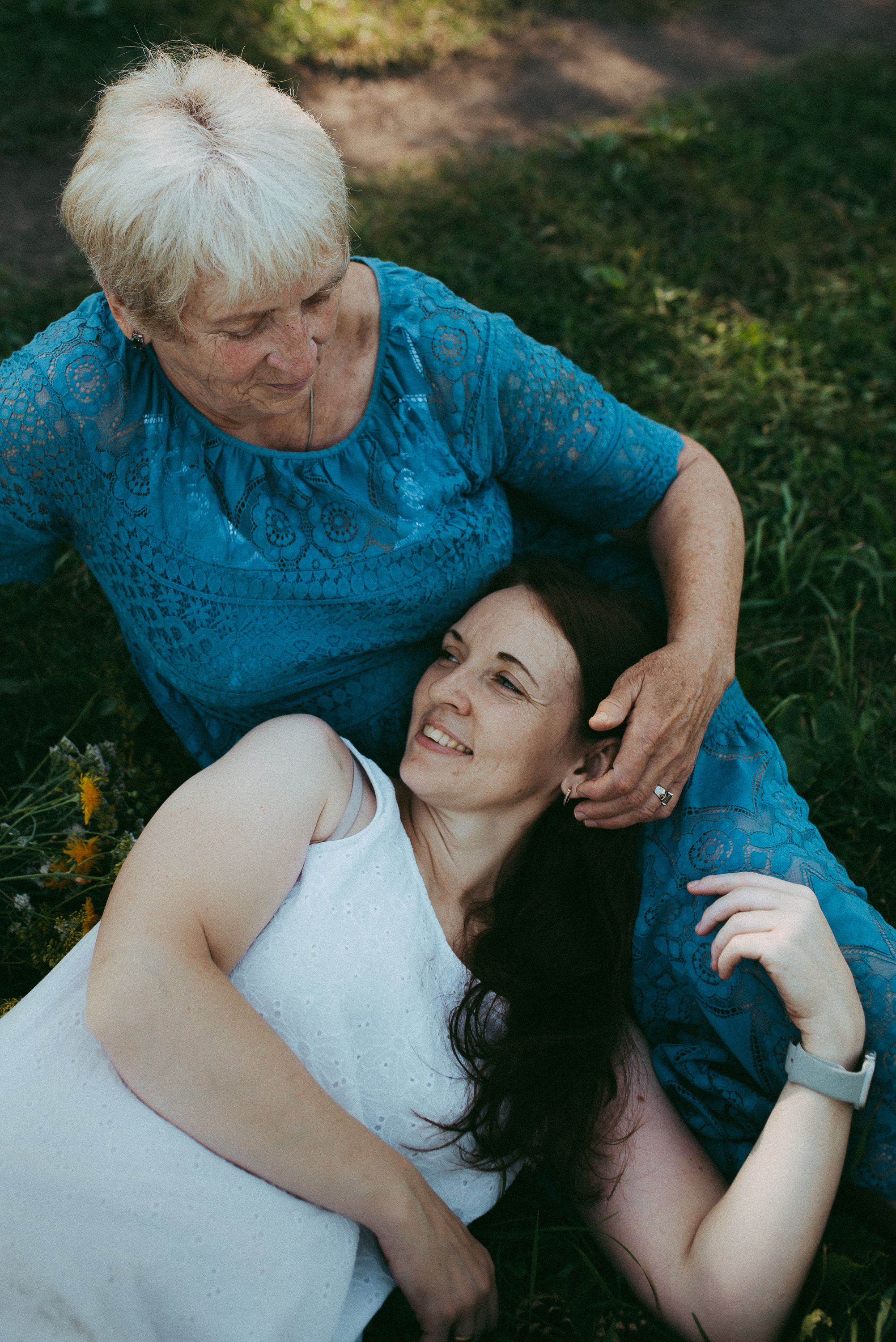 Ира, Верочка и любимая бабушка Валя. Семейный и детский фотограф в Новосибирске и Краснообске — Анна Ким