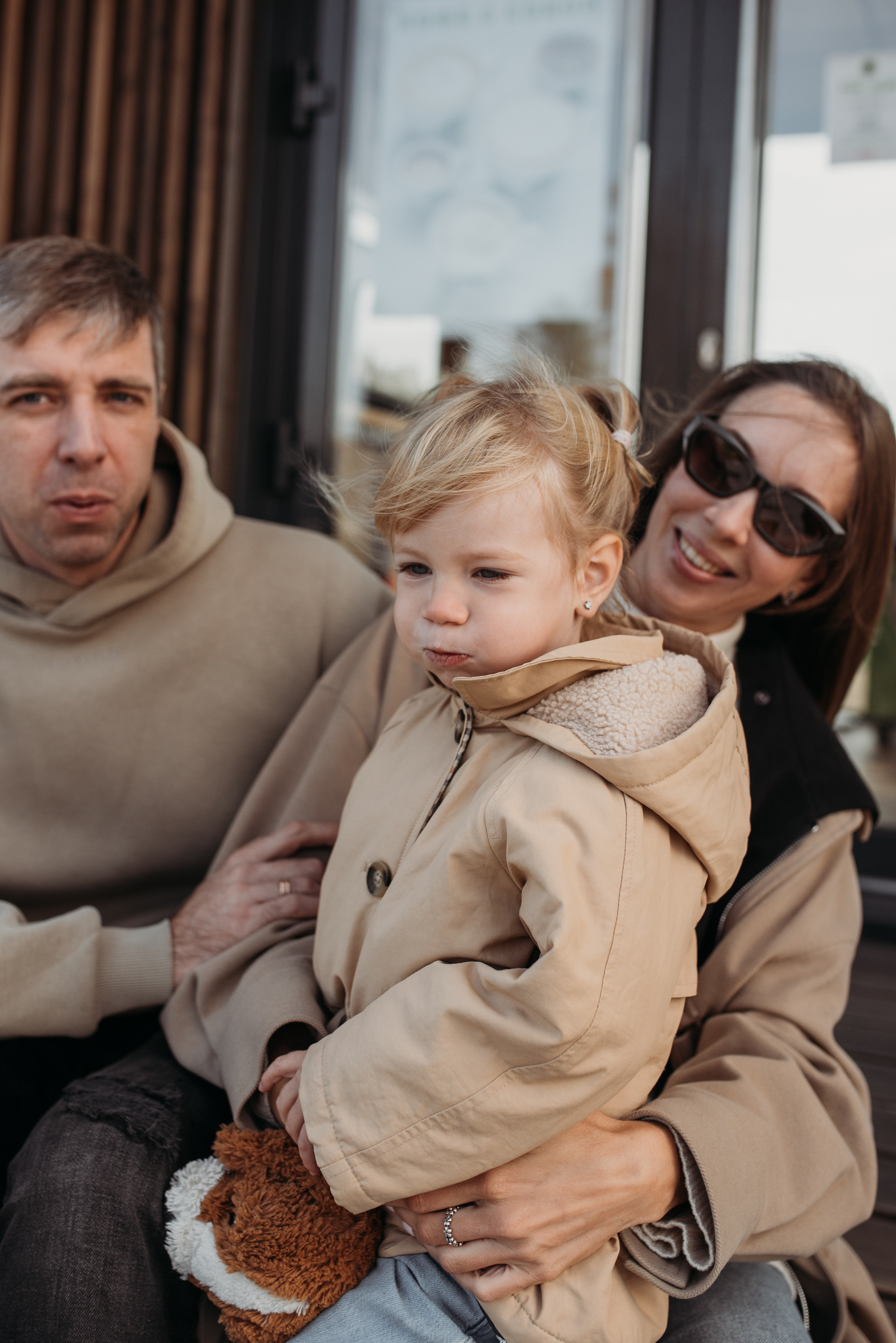 Настя, Рома и Николь в парке «Арена». Семейный и детский фотограф в Новосибирске и Краснообске — Анна Ким