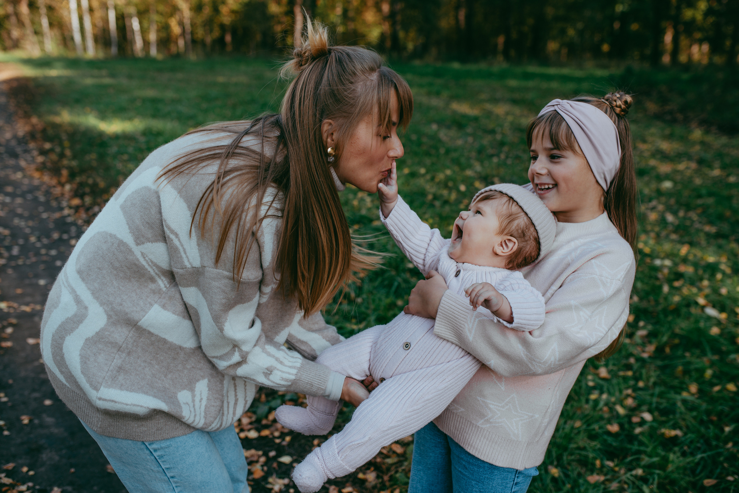 В теплой осени. Семейный и детский фотограф в Новосибирске и Краснообске — Анна Ким
