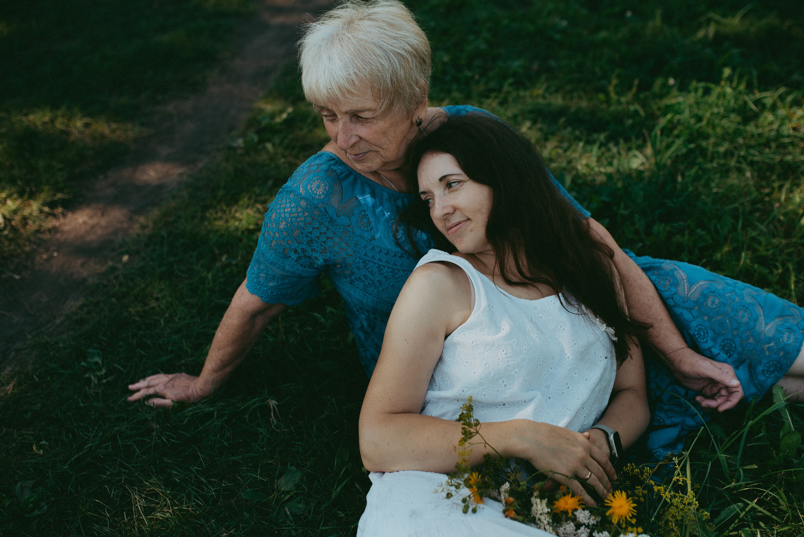 Ира, Верочка и любимая бабушка Валя. Семейный и детский фотограф в Новосибирске и Краснообске — Анна Ким