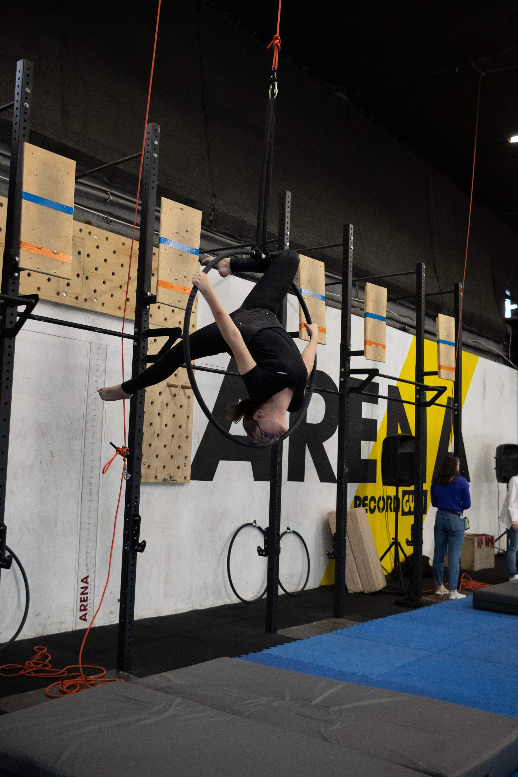 Внутриклубные соревнования по воздушной гимнастике 02.04.23