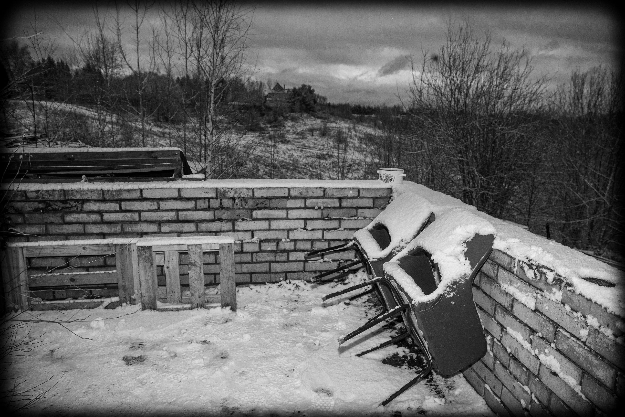 Строительство Ступы в Яхроме. Фотография, как она есть