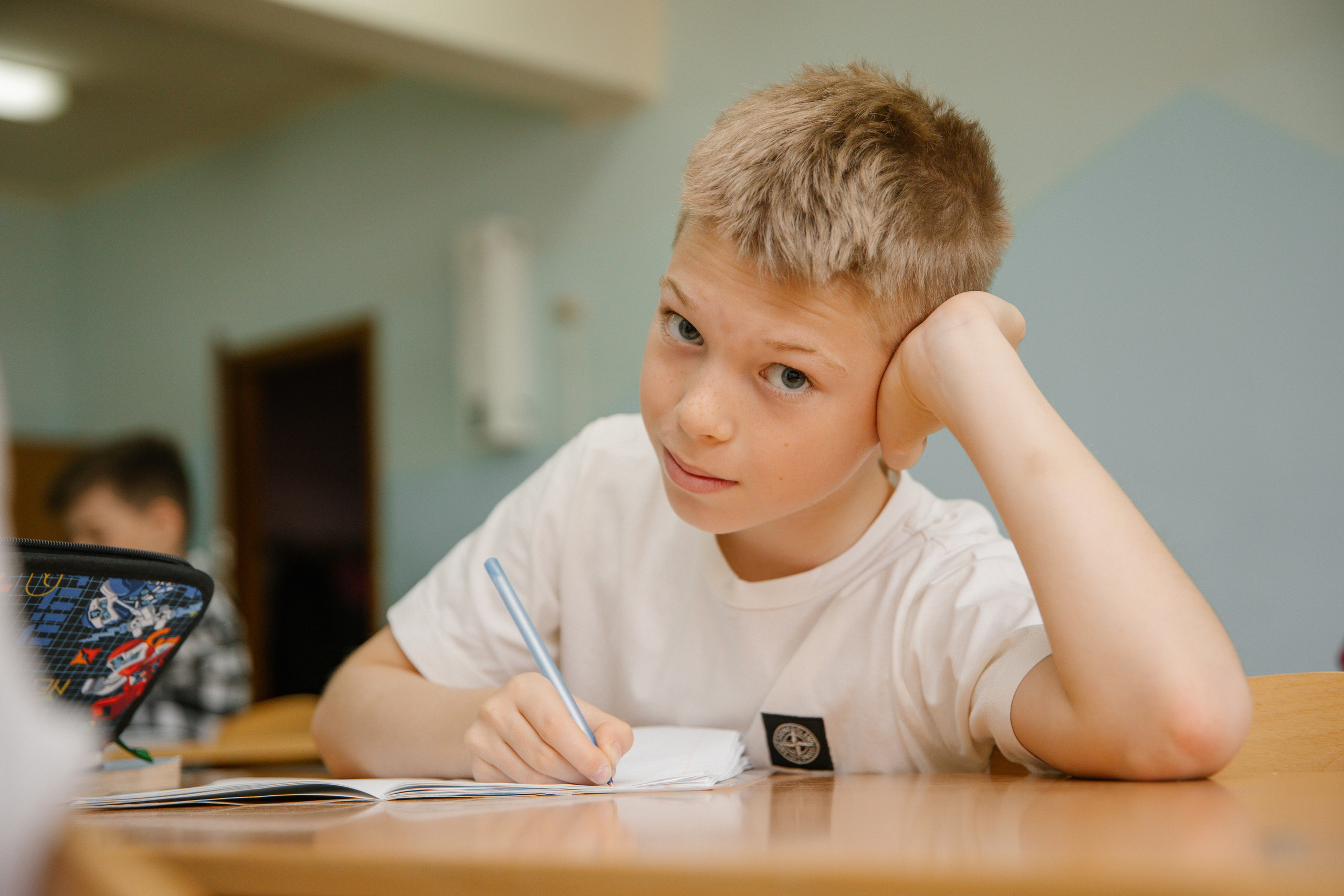 На уроке. Главная