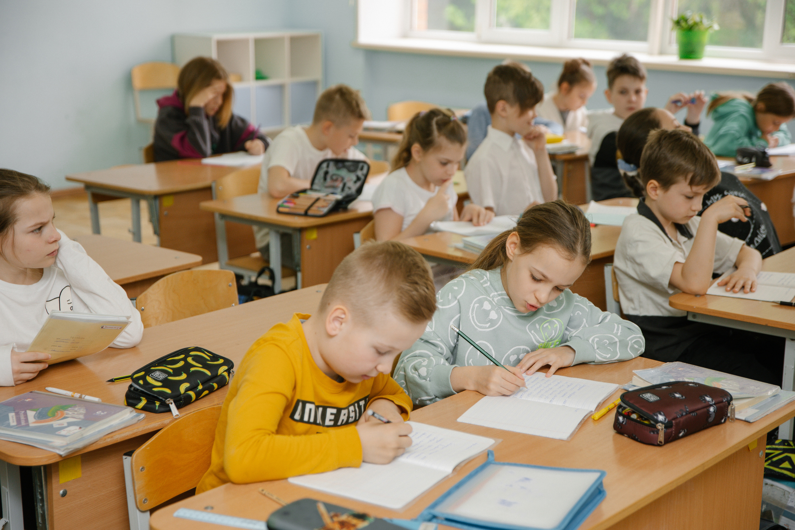 На уроке. Главная