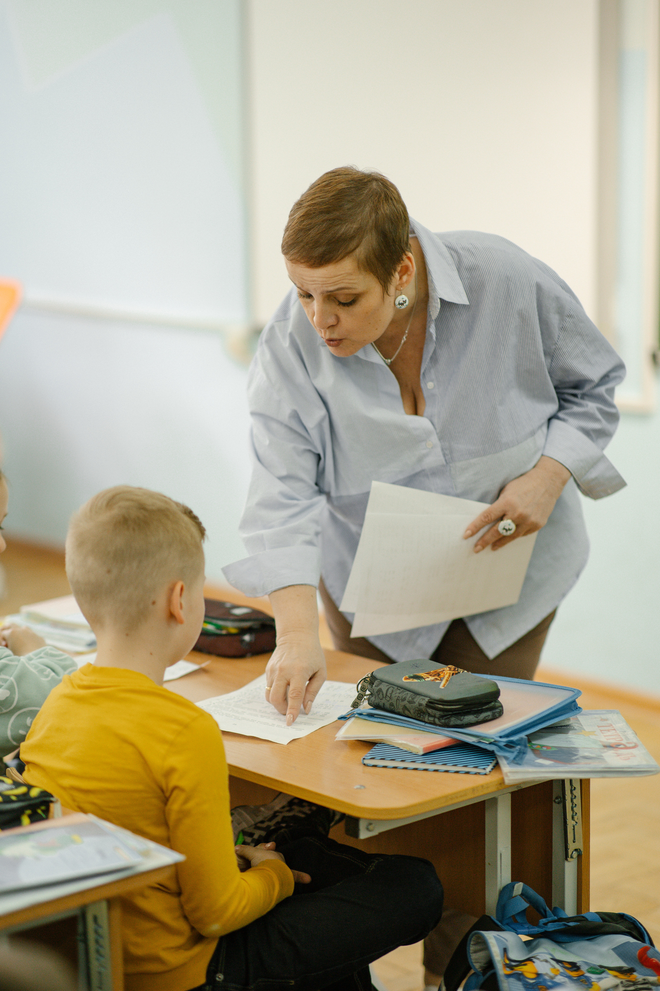 На уроке. Главная