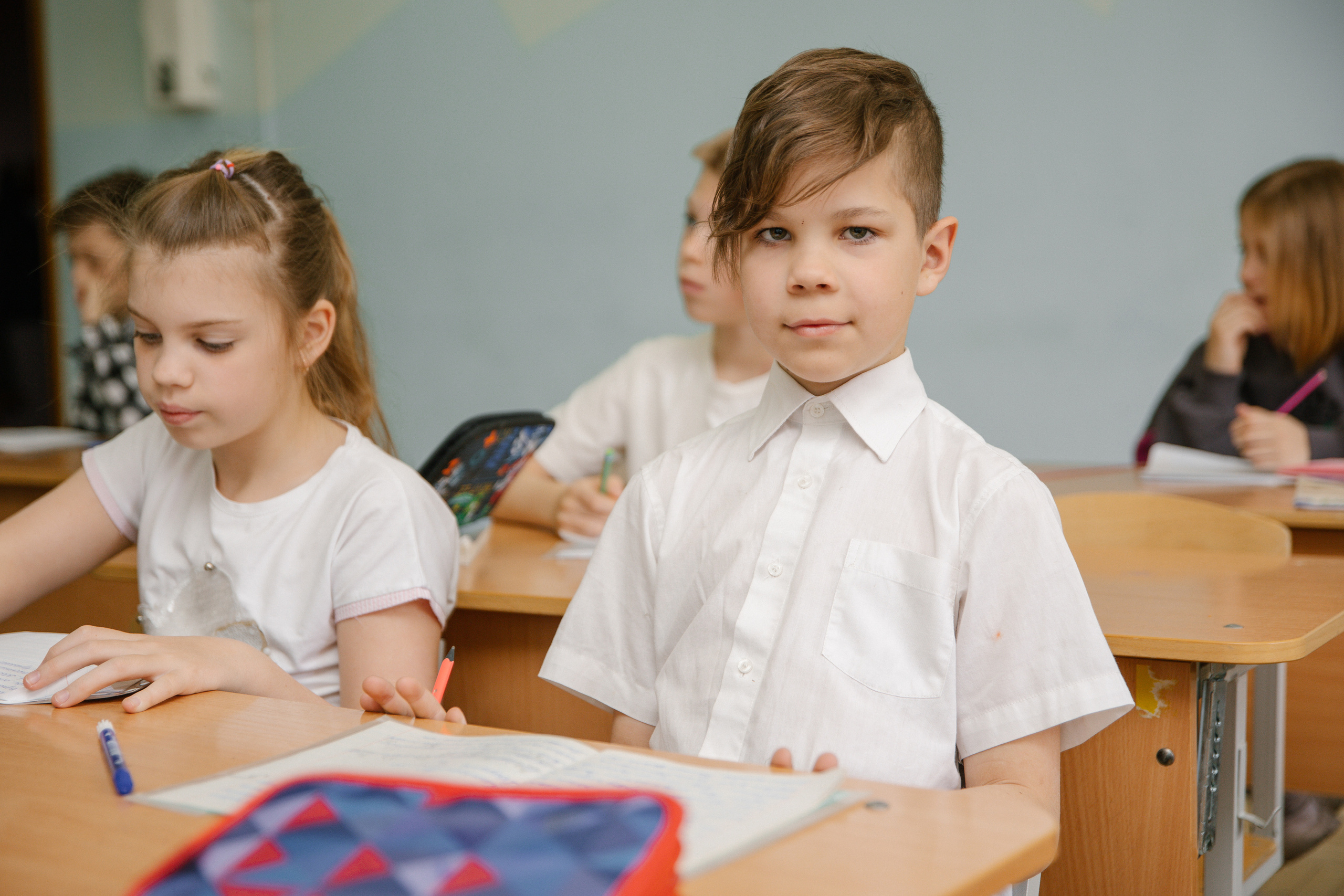 На уроке. Главная