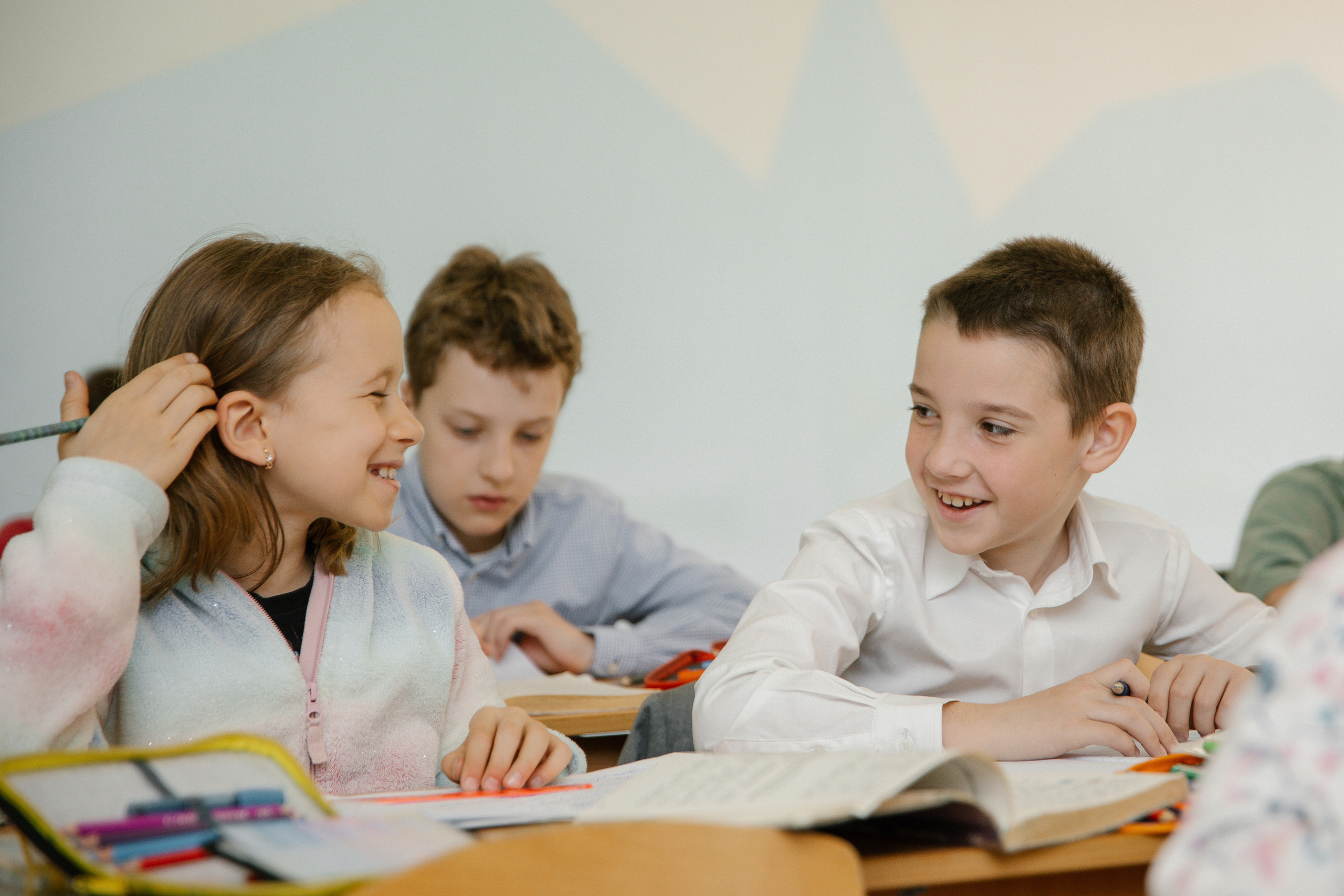 На уроке. Главная