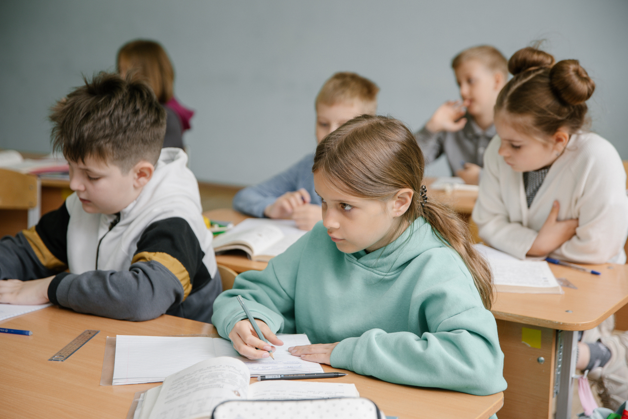 На уроке. Главная