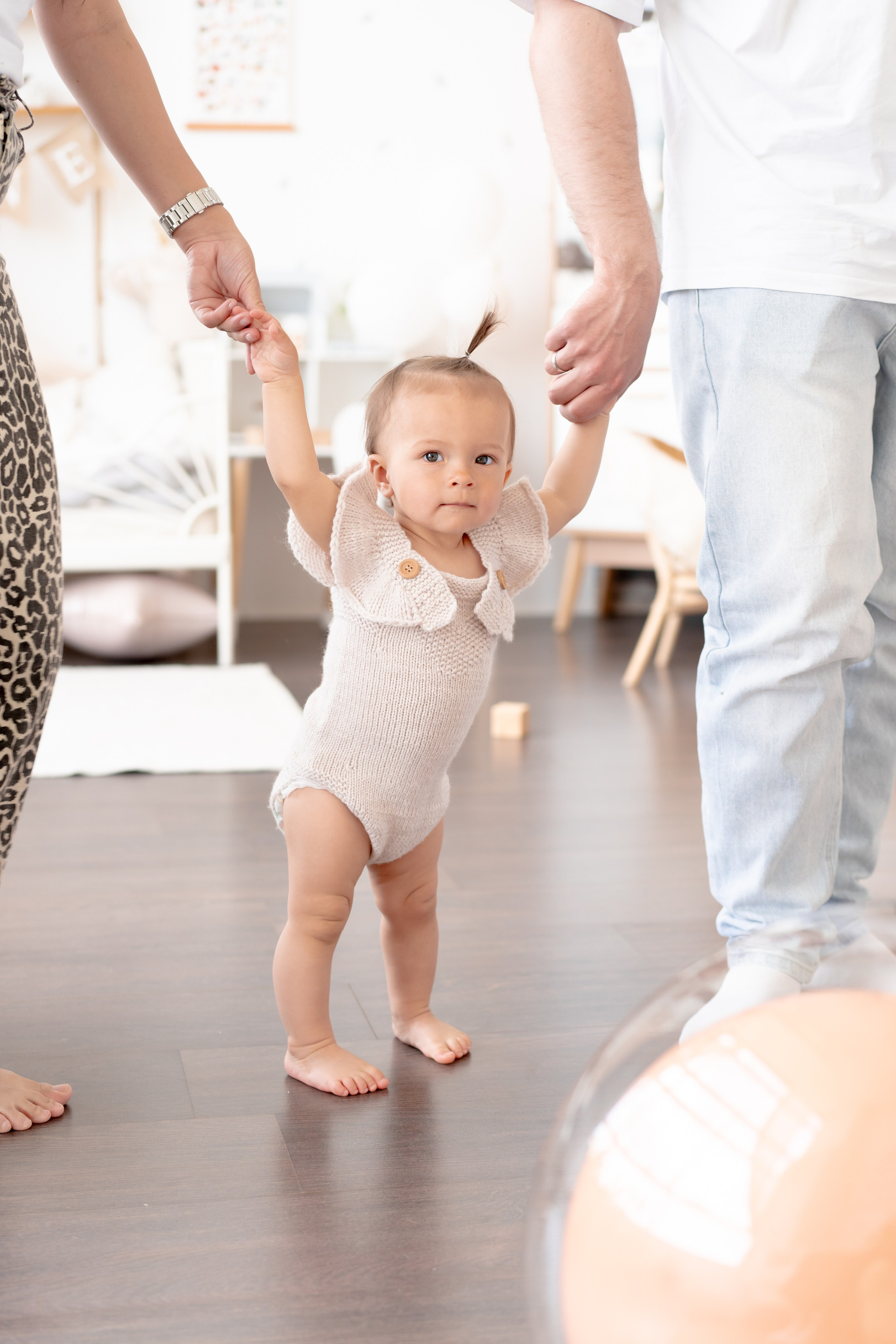 Первый день рождения малыша. Детская, семейная фотостудия в Санкт-Петербурге