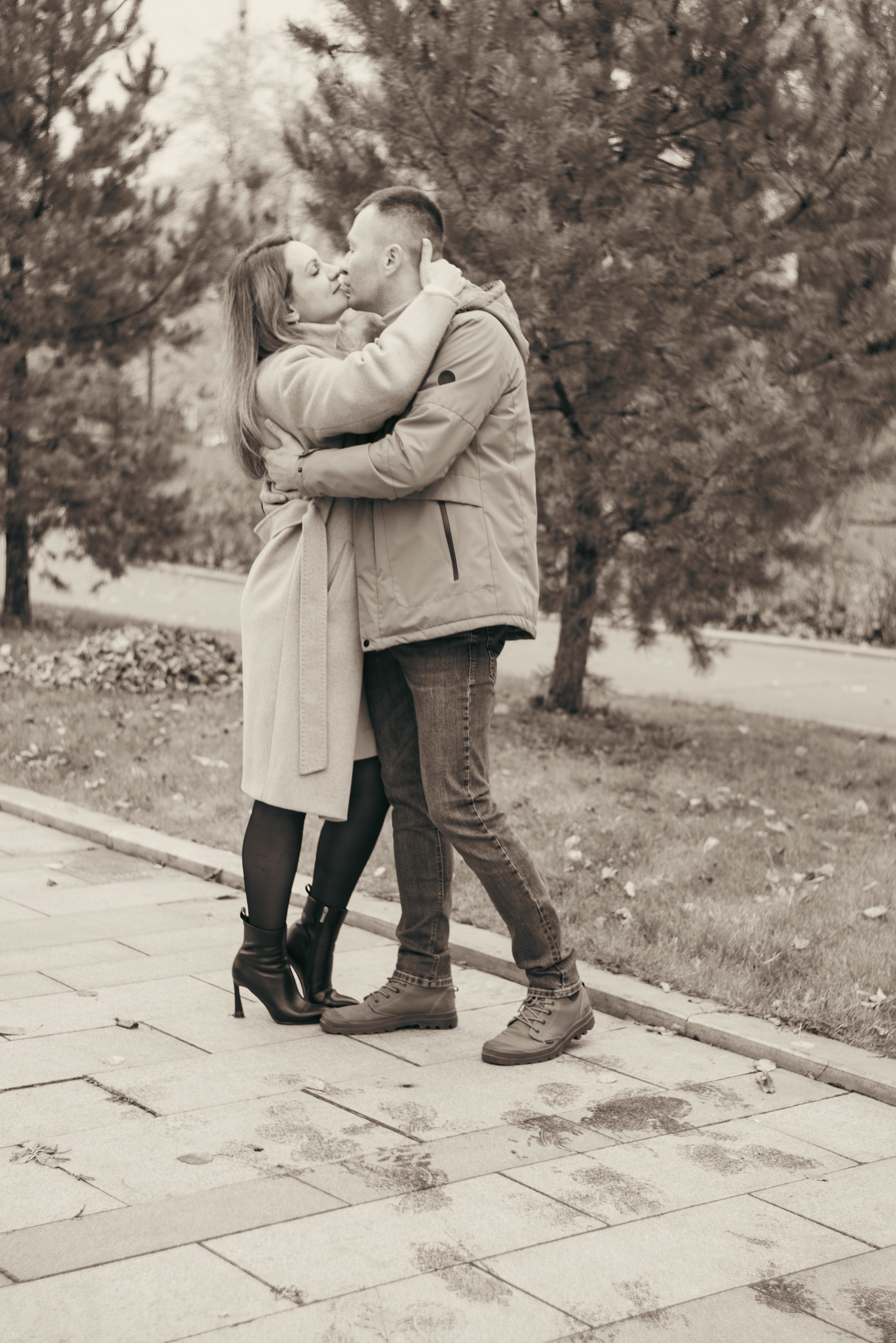 Осенняя Love story. Семейный фотограф г. Москва