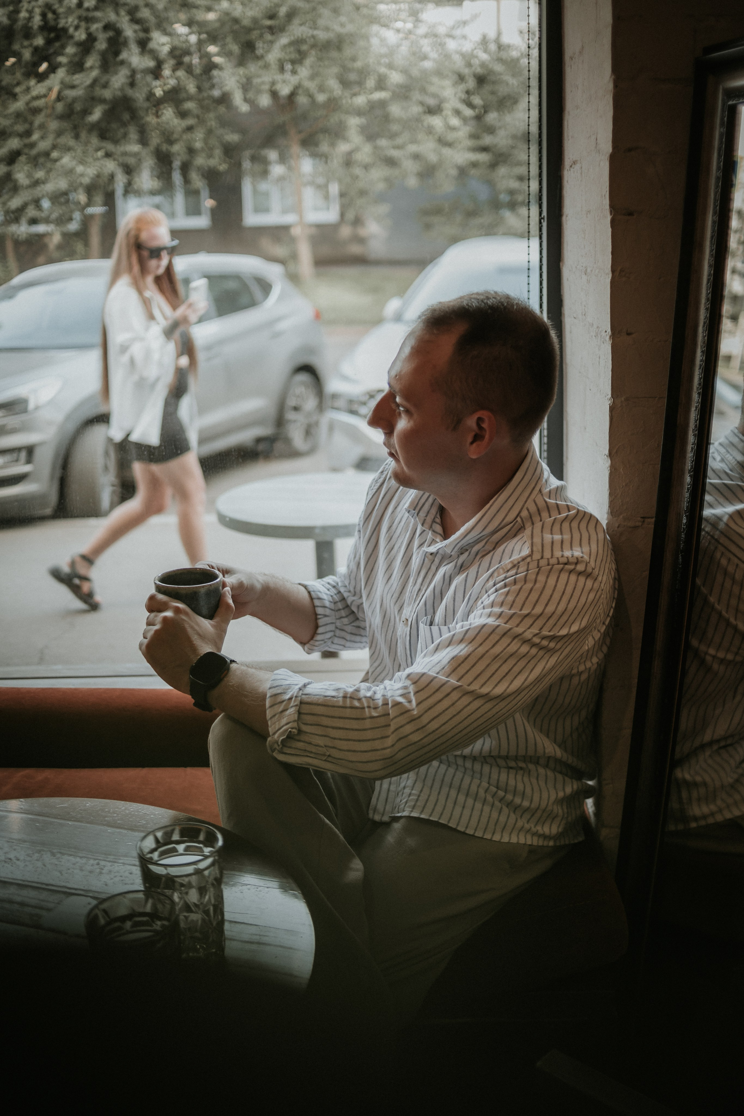Михаил. Прогулка и кофе. Фотограф Регина Крикунова г. Красноярск
