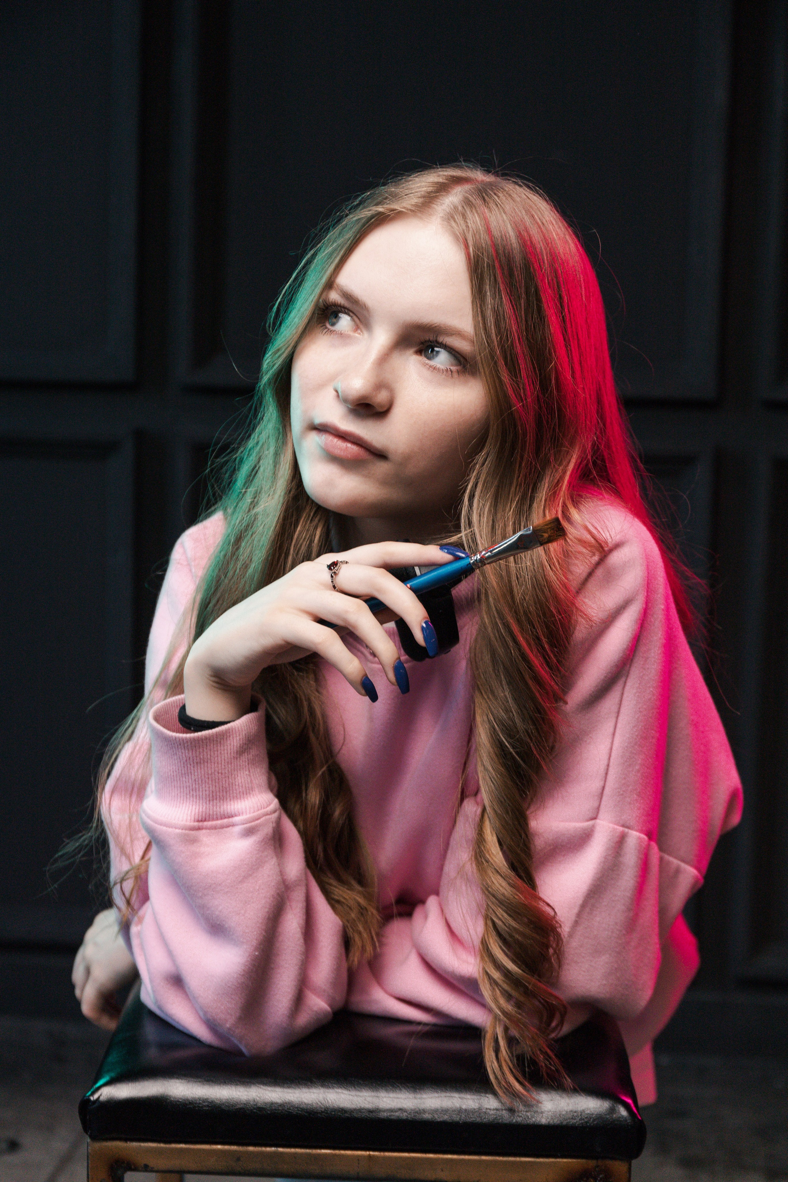 9 класс в студии. Фотограф Елена Балакина (Челябинск)