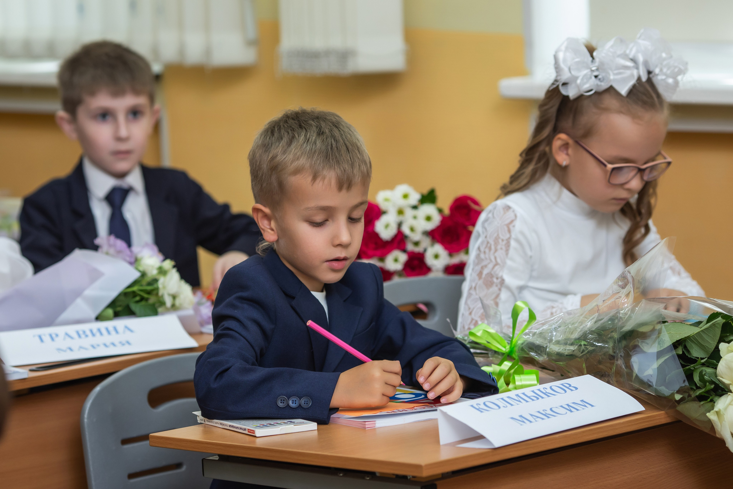 Первоклашки. Школа 1302. Семейный фотограф в Москве Наталья Чуб, заказать Фотокнигу